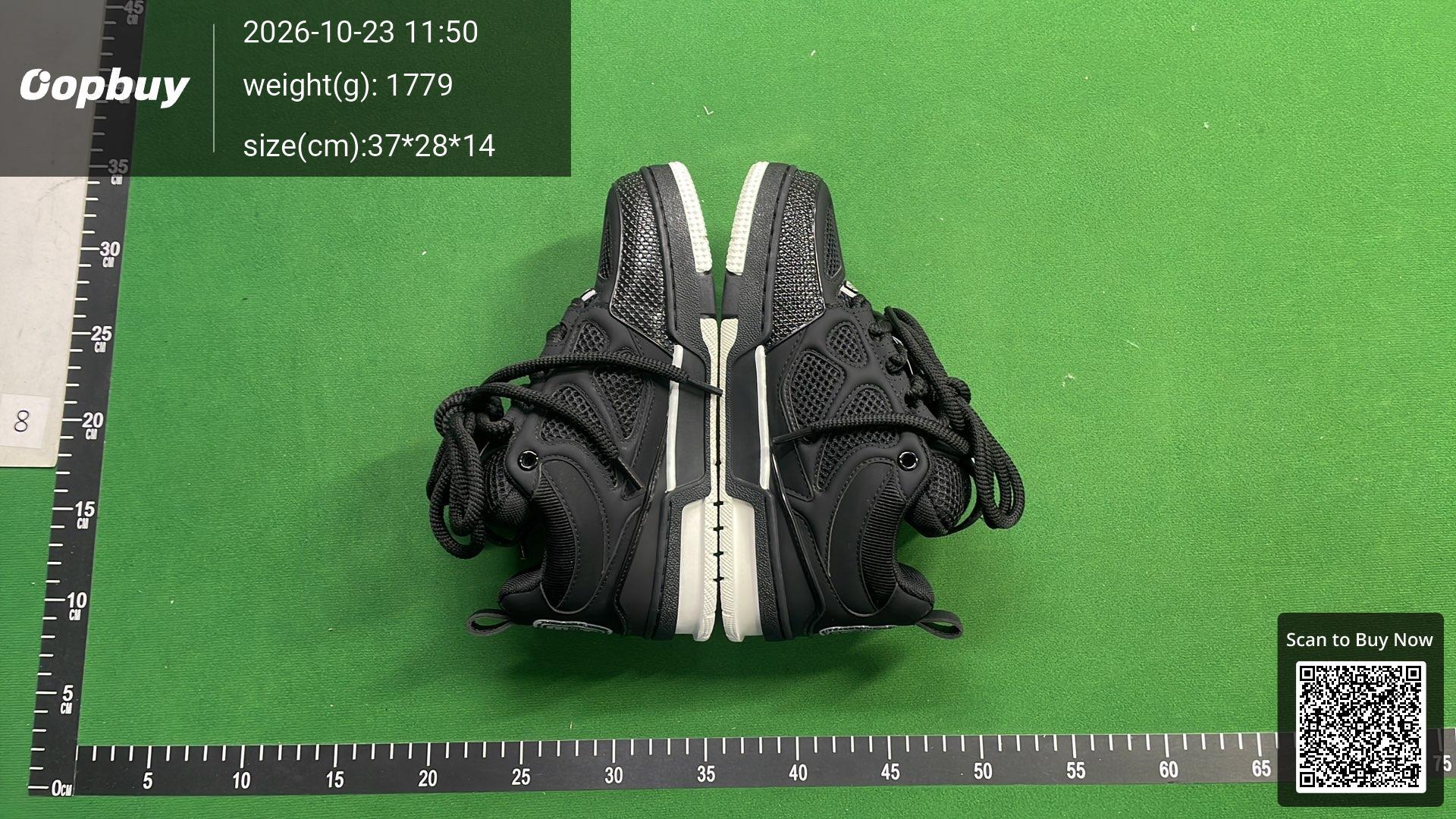 Foto QC 4 de Louis Vuitton LV Skate Sneaker Low Anthracite 1ABZ47