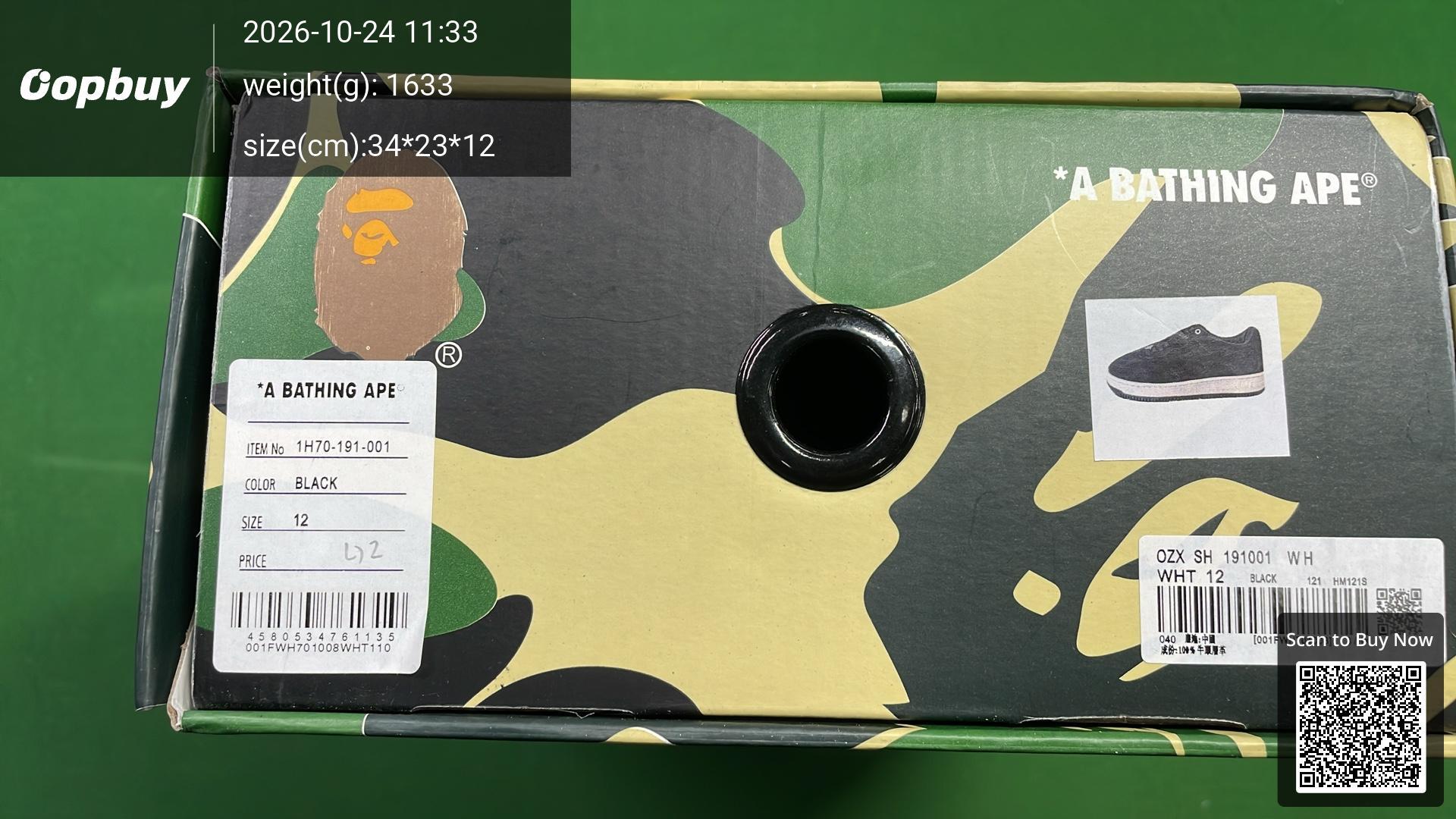 Foto QC 7 de BAPE BAPE STA Low Marvel Thor 001FWI731010I-BLU
