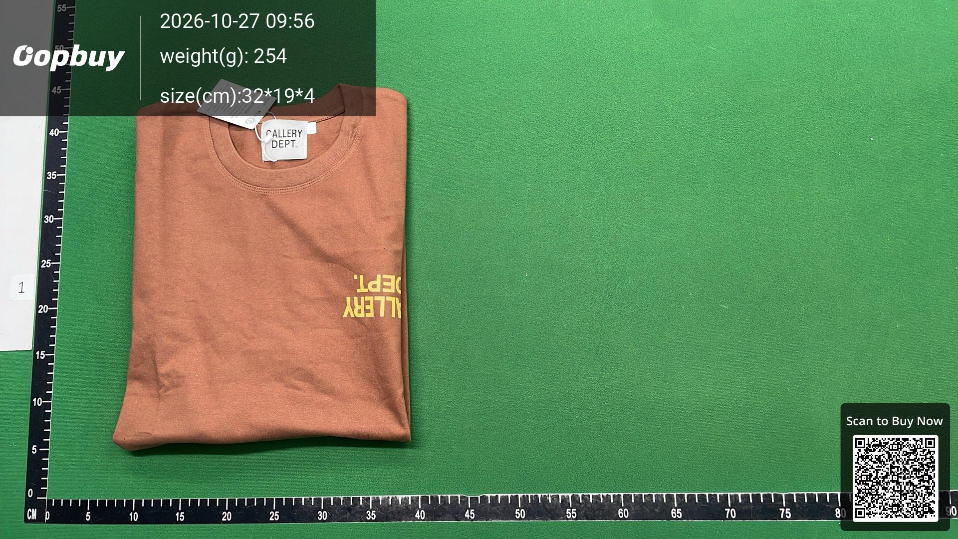 Foto QC 4 de Gallery Dept. Hollywood Logo T-shirt Black