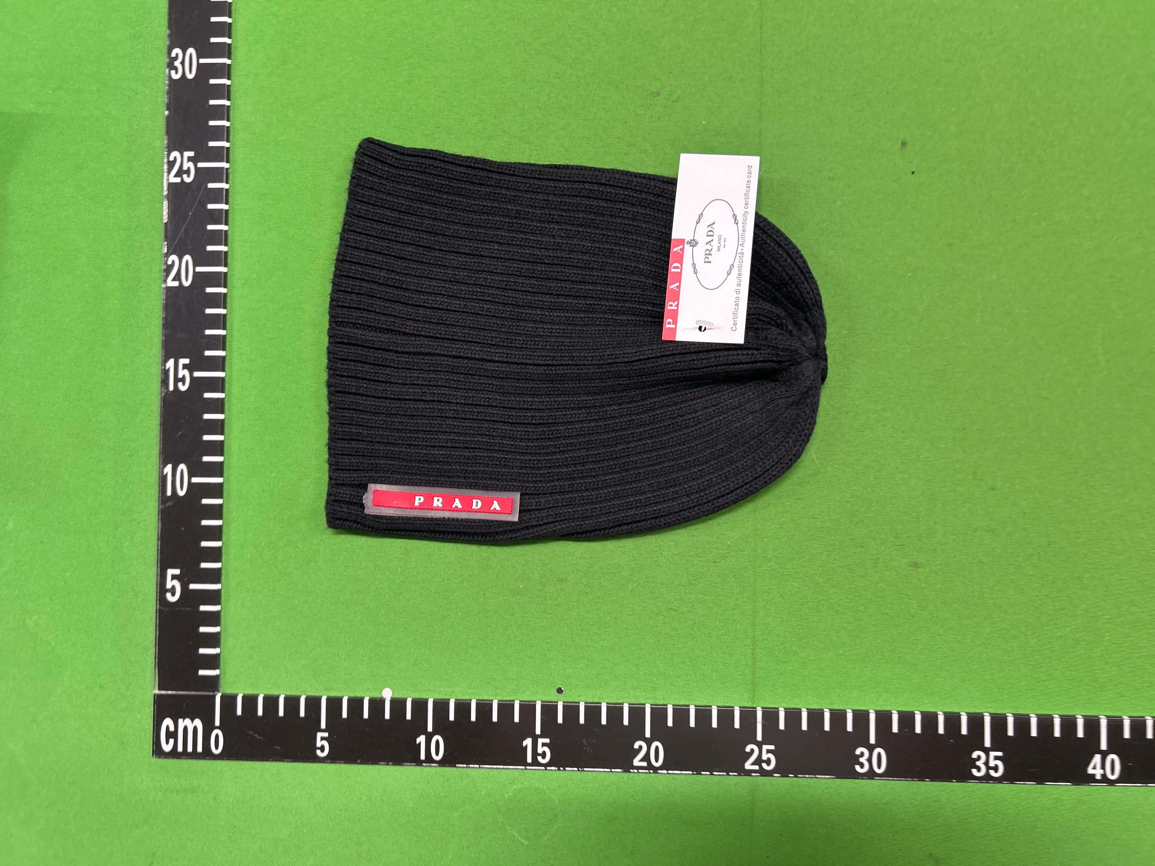 Foto QC 2 de Prada Linea Rossa Beanie Brown