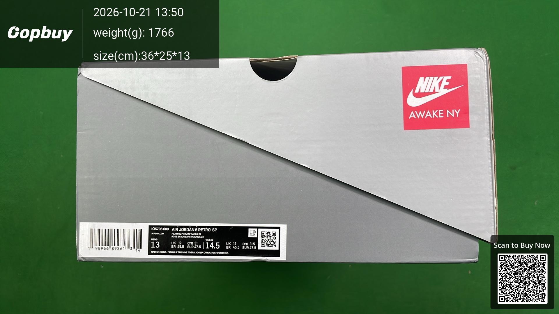 Foto QC 2 de Jordan 6 Retro Reverse Oreo CT8529-112