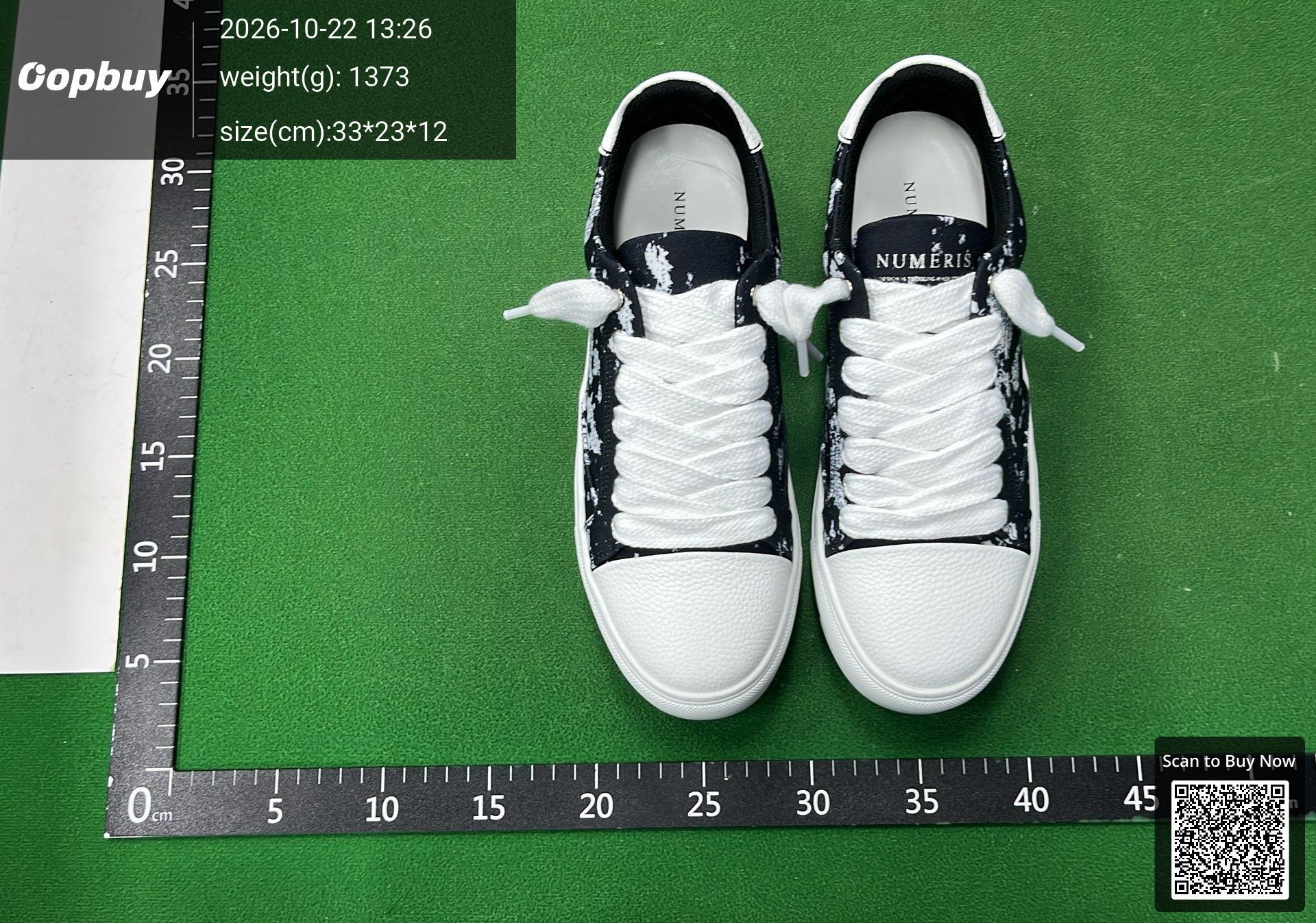 Foto QC 6 de Numeris Chunky Skate Low Black White