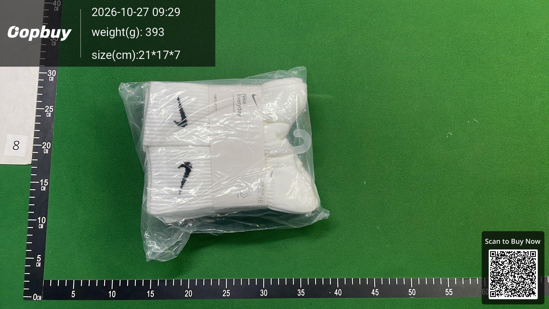 Foto QC 3 de Nike Crew Socks Cushioned White