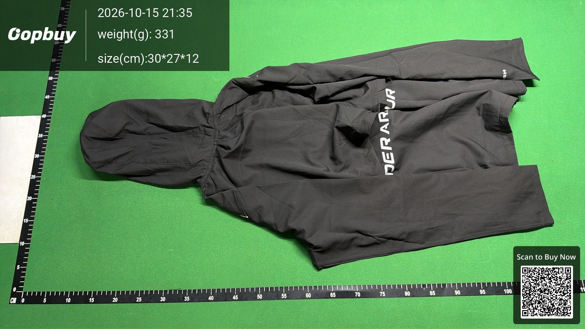 Foto QC 7 de Under Armour Windbreaker Jacket Hooded Grey