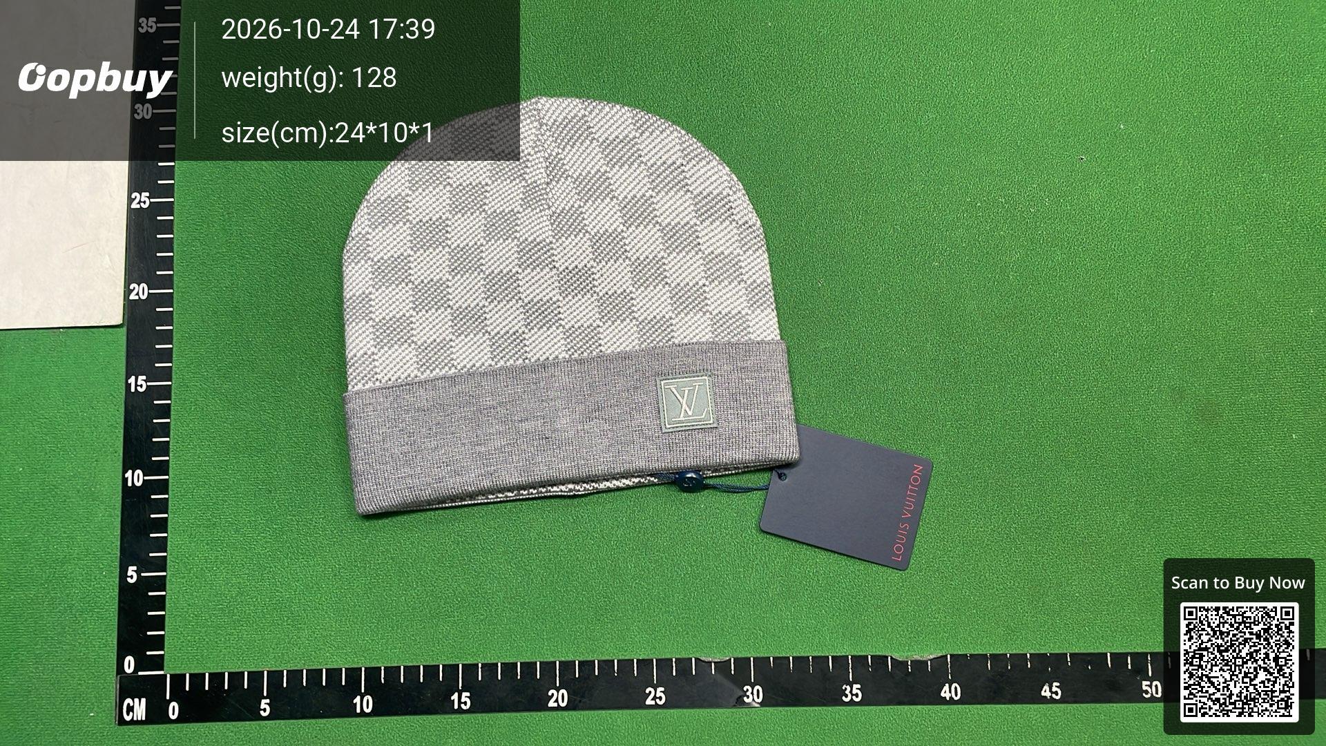 Foto QC 6 de Prada Triangle Logo Beanie Grey
