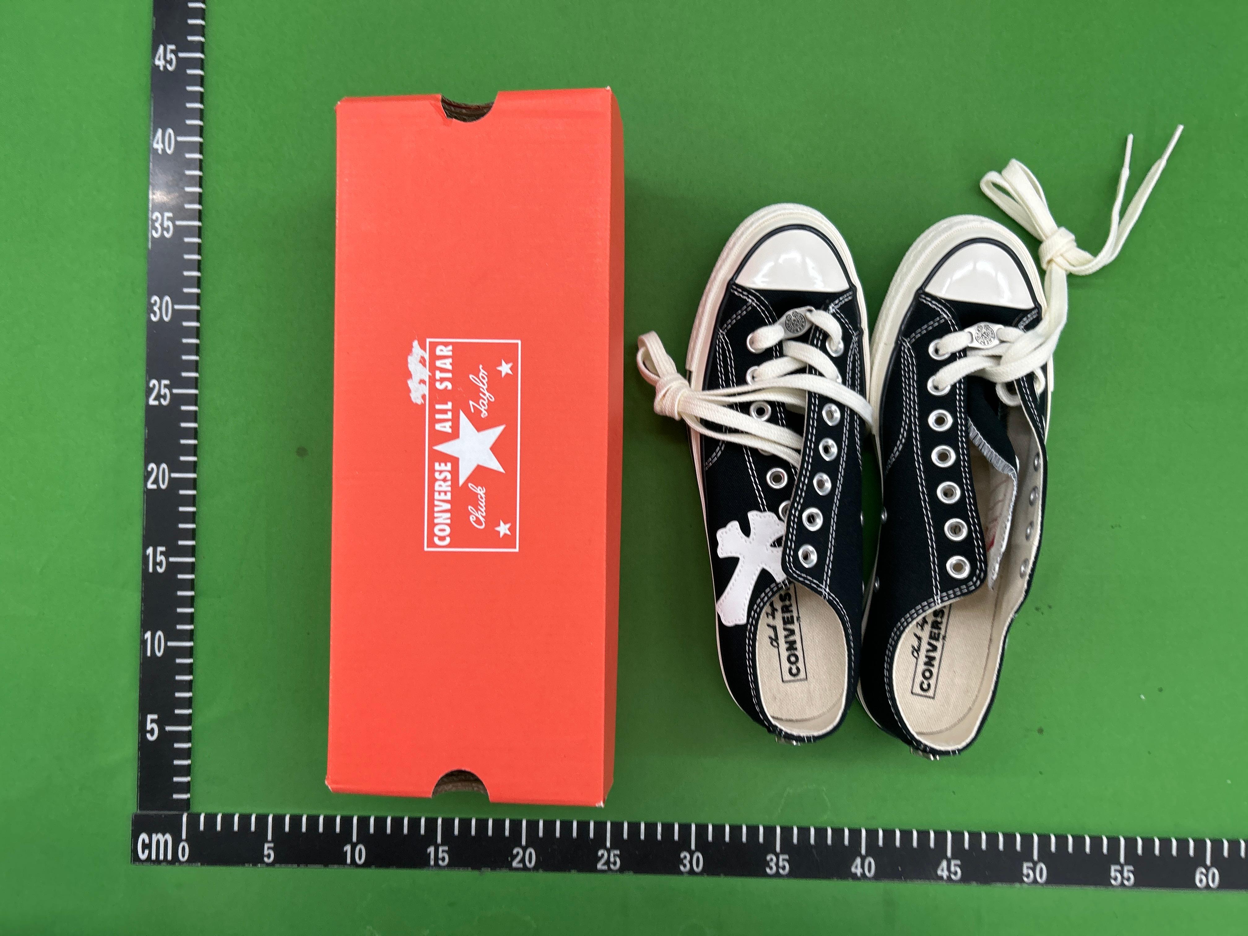 Foto QC 3 de Chrome Hearts Converse Chuck 70 Hi White 162056C