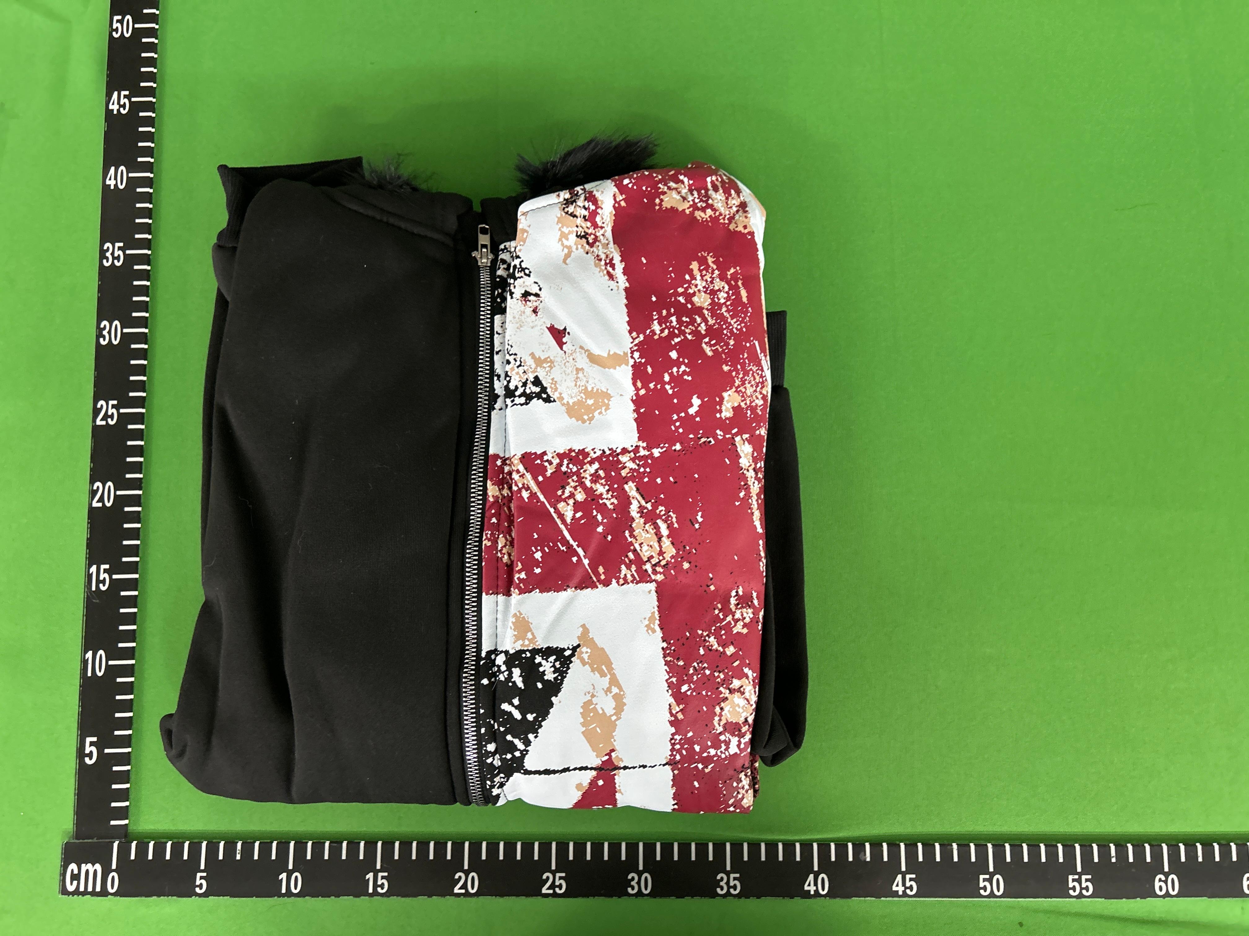 Foto QC 1 de Other Zip-Up Jacket Fur Hood Union Jack Black