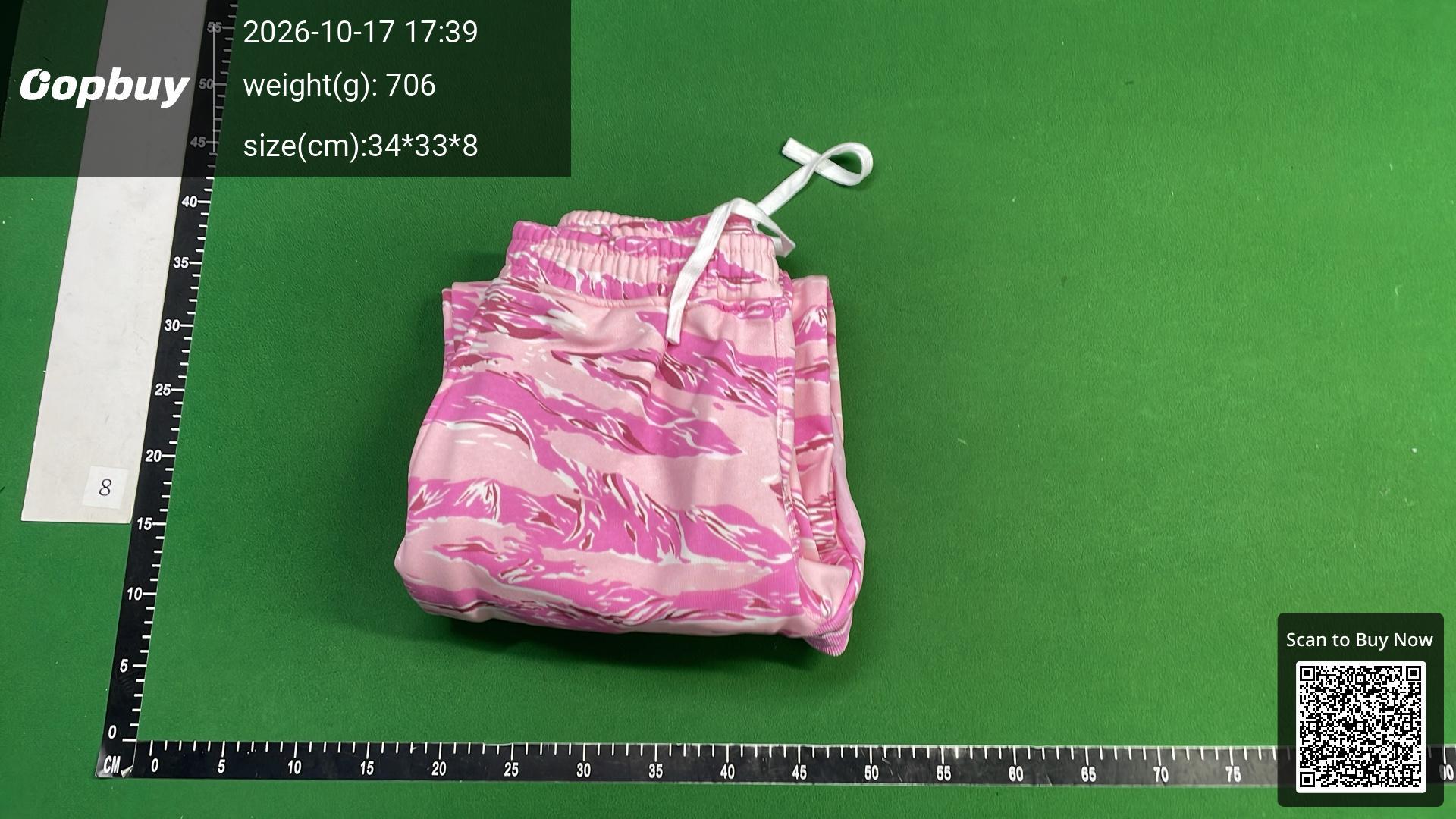 Foto QC 4 de Corteiz Alcatraz Zip Hoodie Jacket Tiger Camo Pink