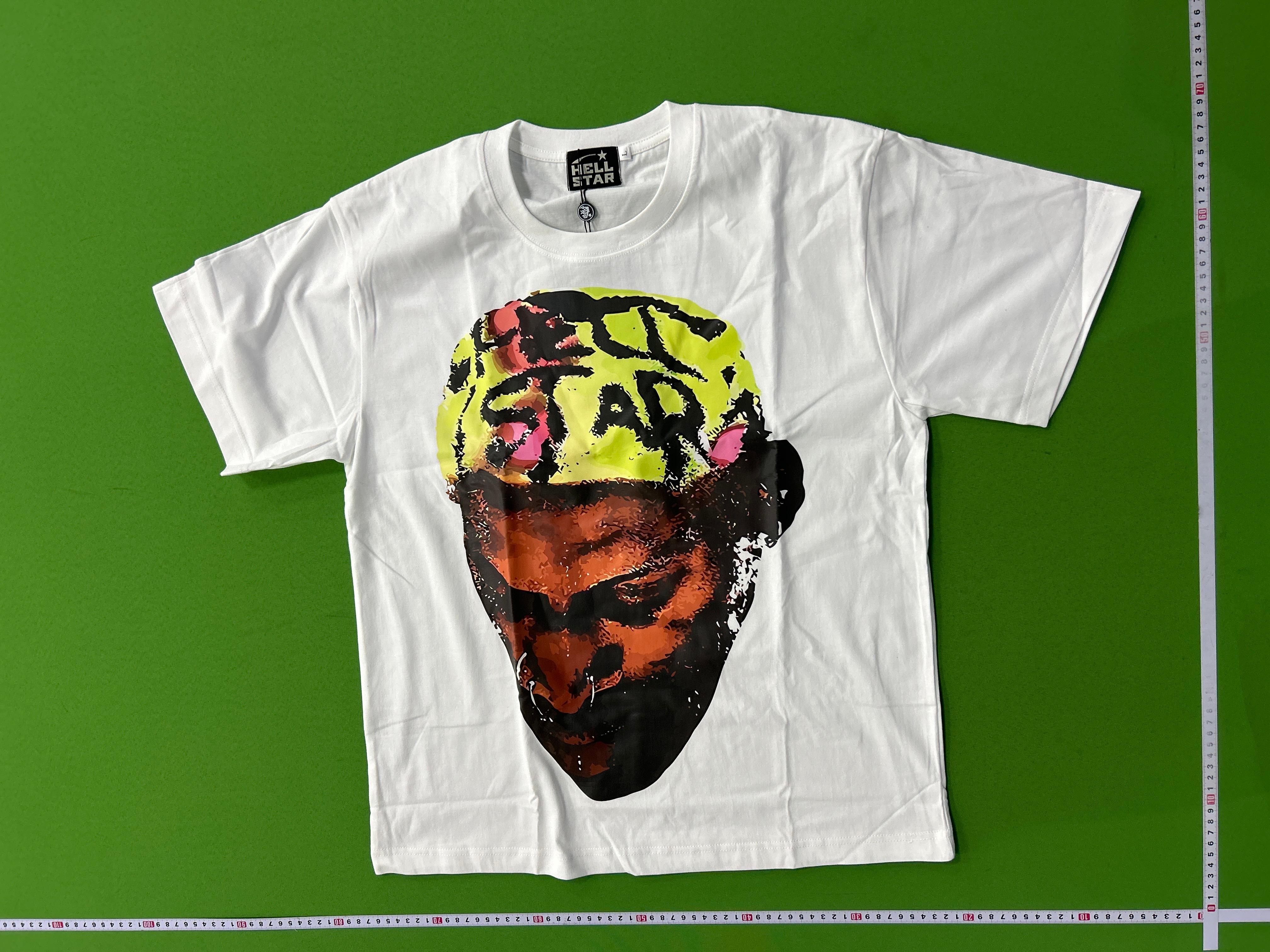Foto QC 3 de Hellstar Brain Graphic T-shirt Black