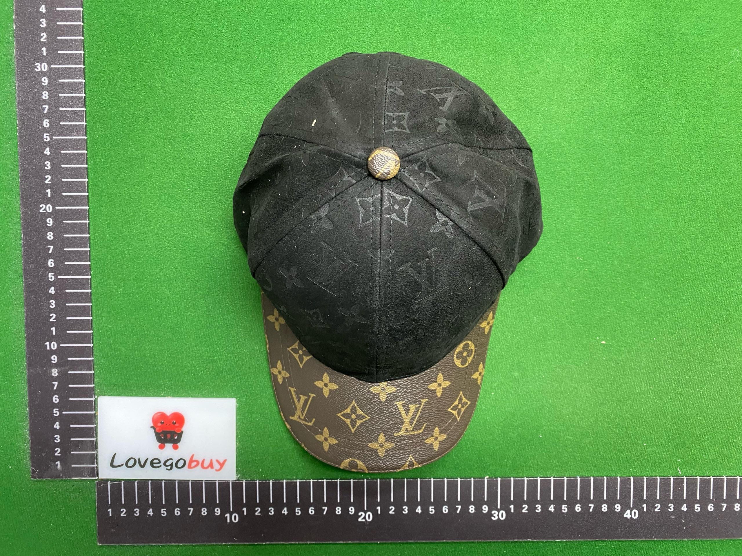 Foto QC 1 de Louis Vuitton Monogram Baseball Cap Black Brown
