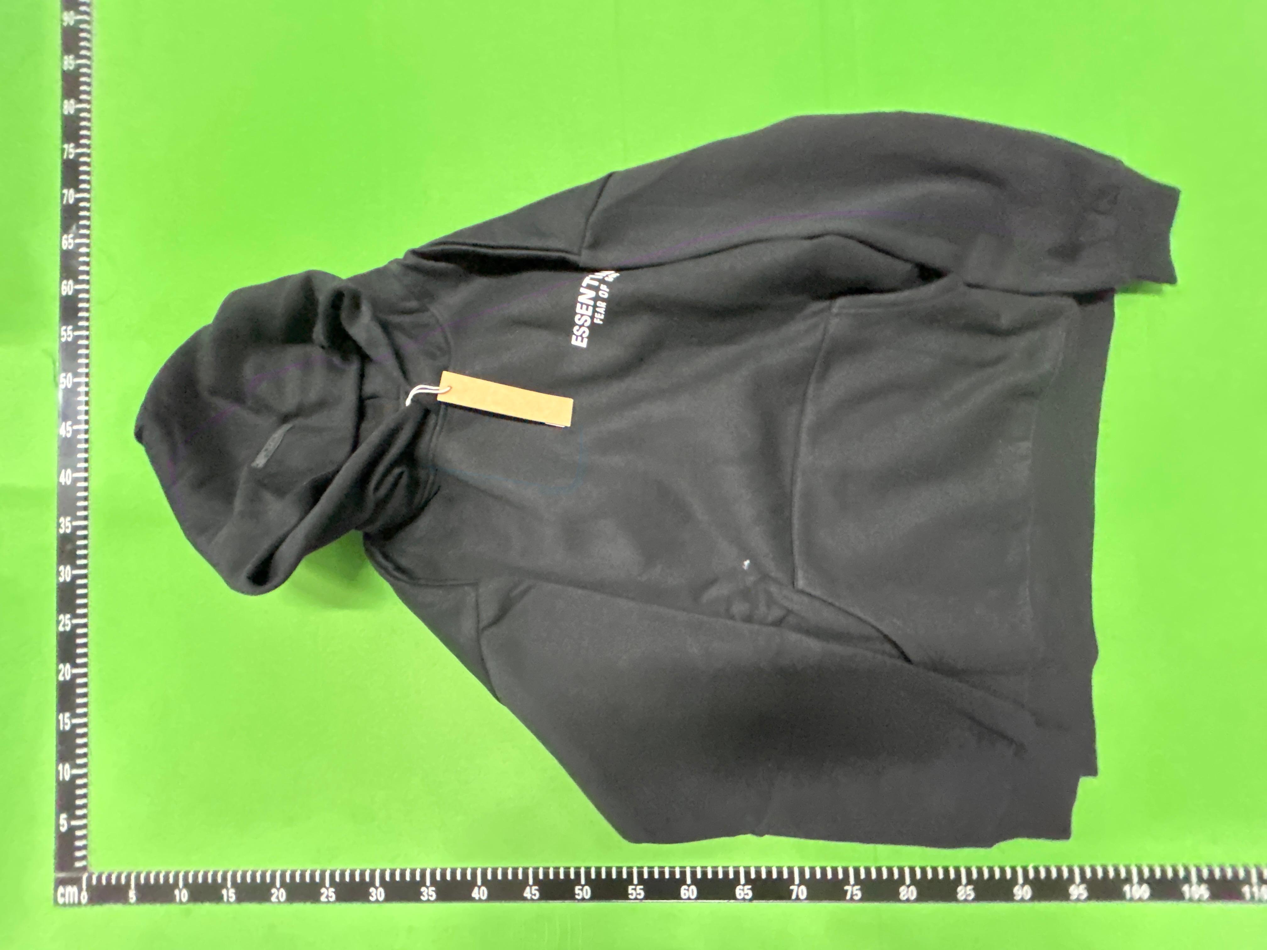 Foto QC 3 de Fear of God Essentials Pullover Hoodie 3D Silicon Applique Charcoal