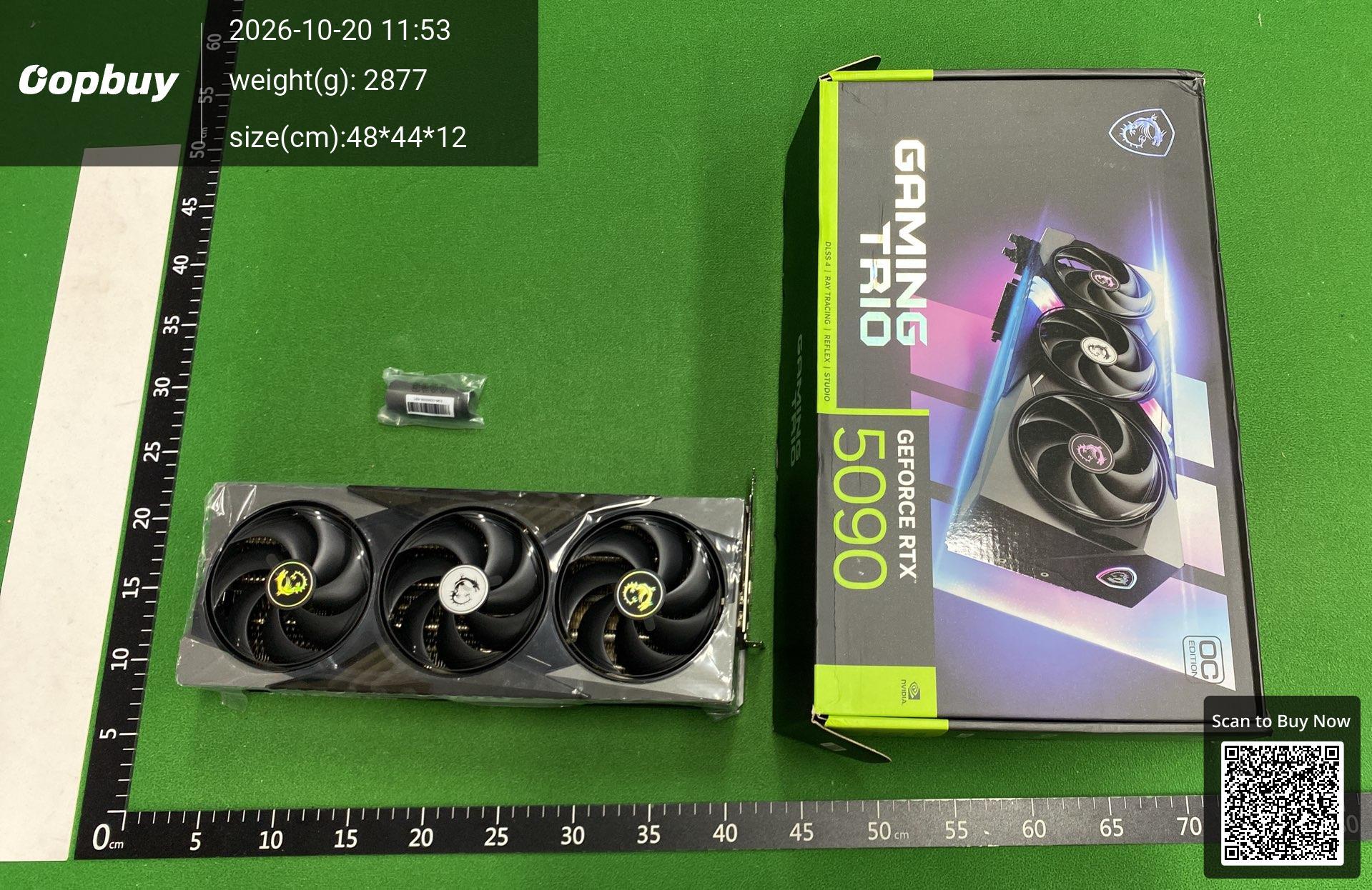 Foto QC 6 de MSI GeForce RTX 5090 Gaming Trio OC Edition
