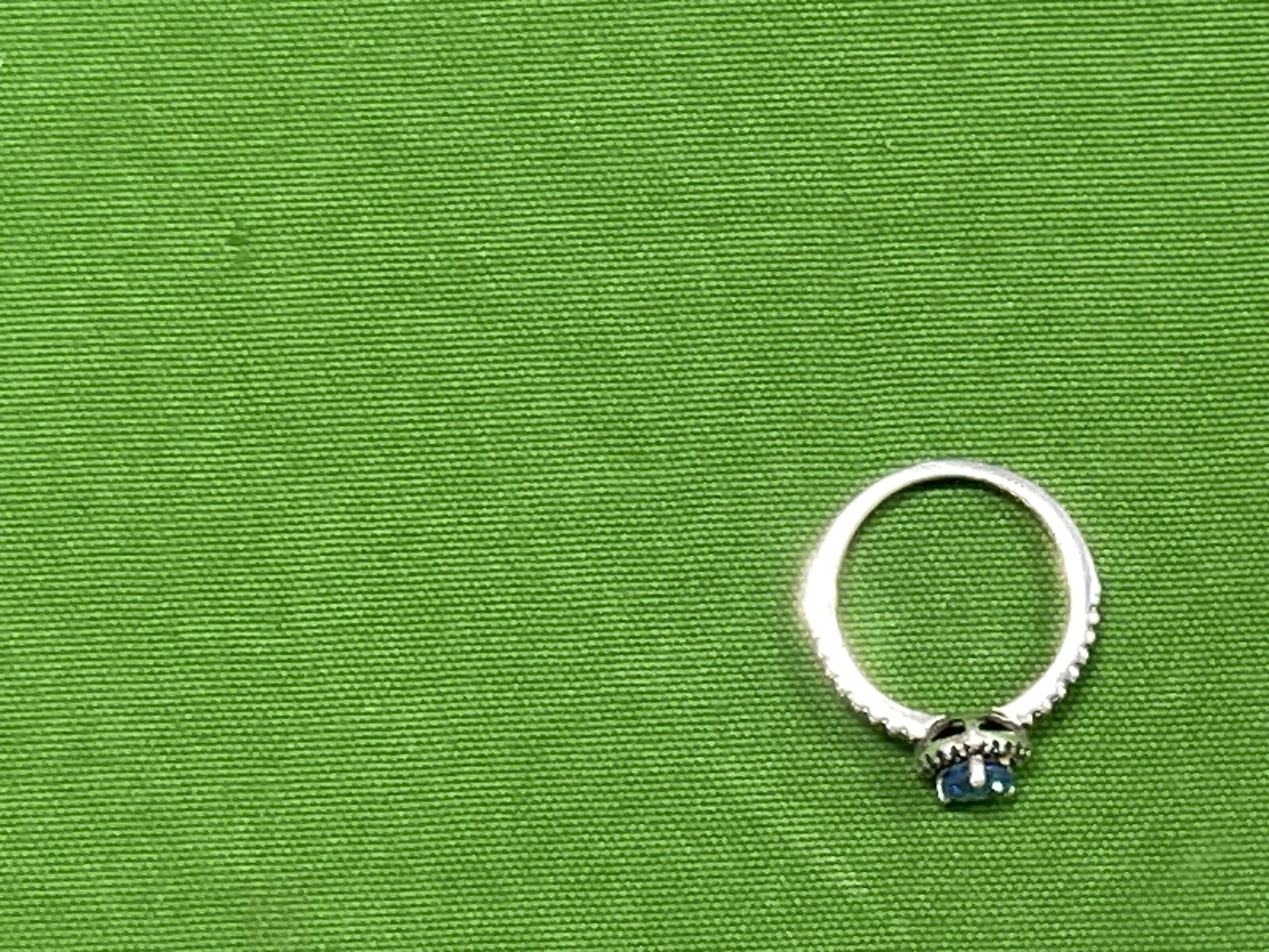 Foto QC 3 de Pandora Timeless Ring Rose Gold Crystal Green