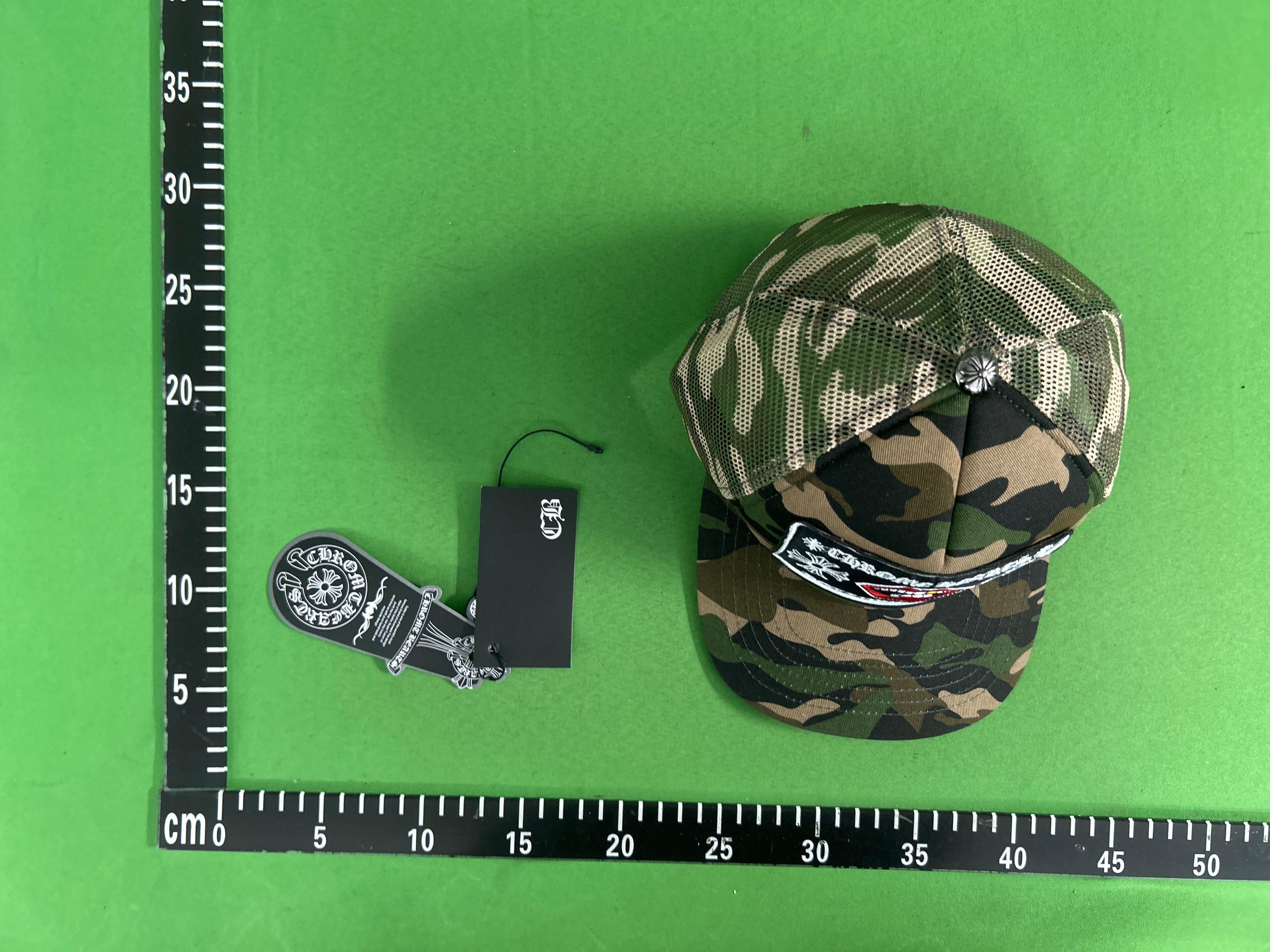 Foto QC 7 de Chrome Hearts CH Hollywood Trucker Hat Camo