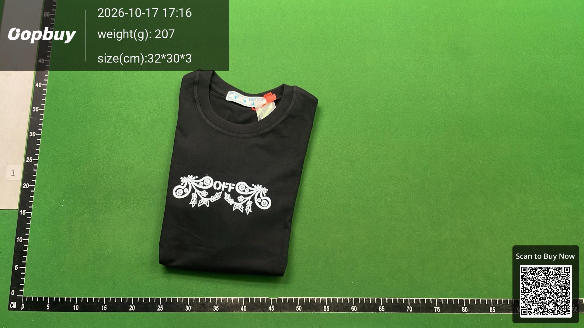Foto QC 4 de Off-White T-shirt Spray Paint Arrows "99" Black Pink