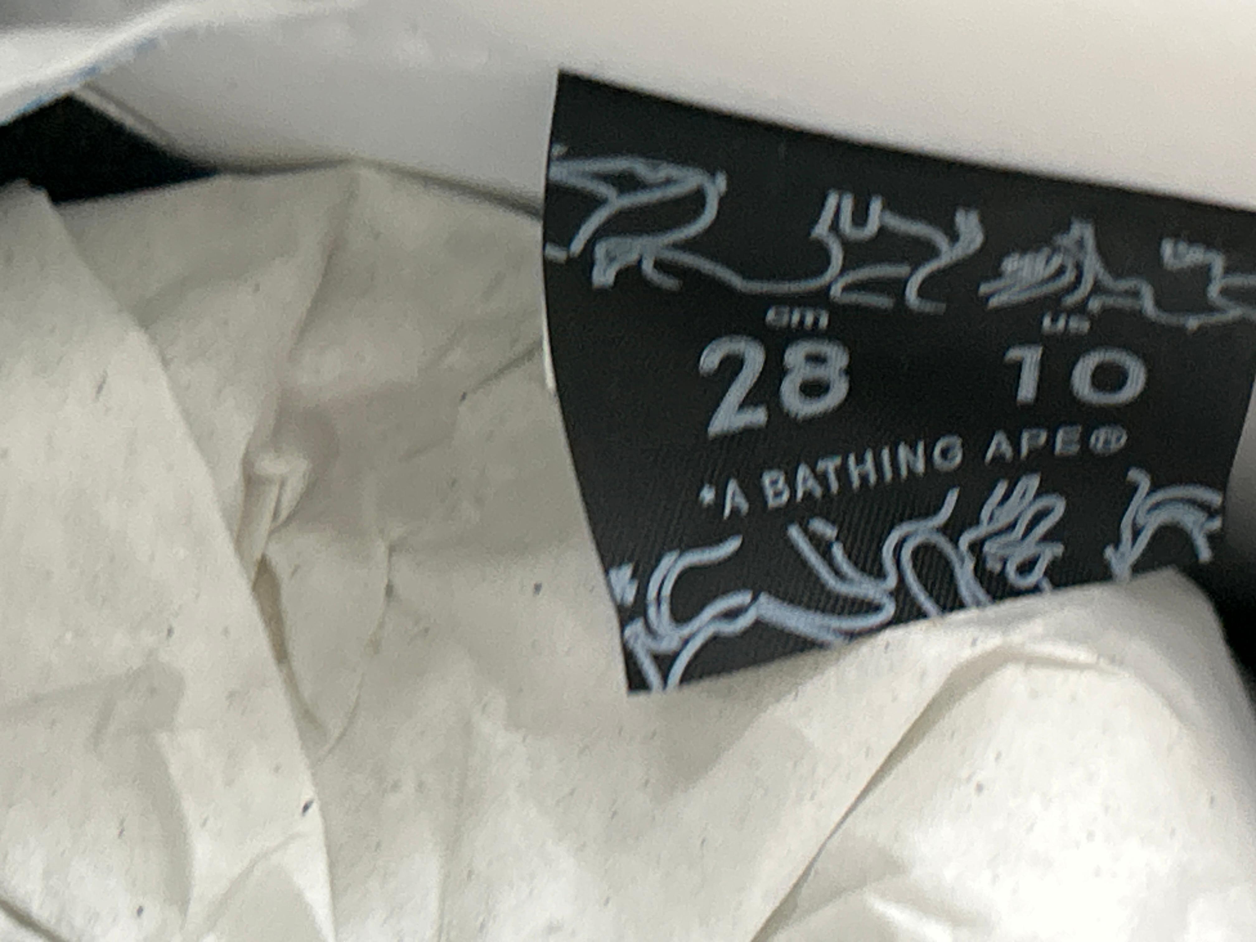 Foto QC 5 de Bape Bape Sta Low Patent Leather White Blue