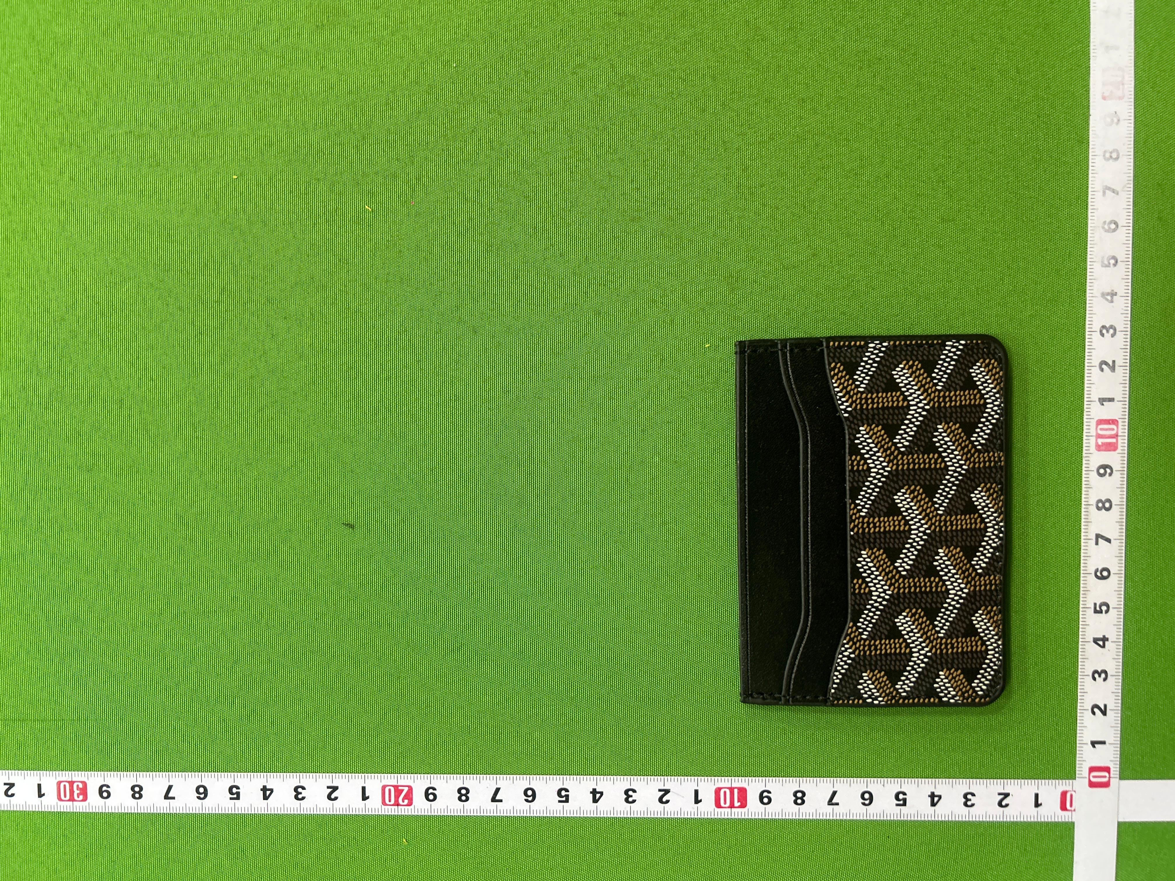 Foto QC 3 de Dior Card Holder Oblique Jacquard and Grained Calfskin Beige and Black