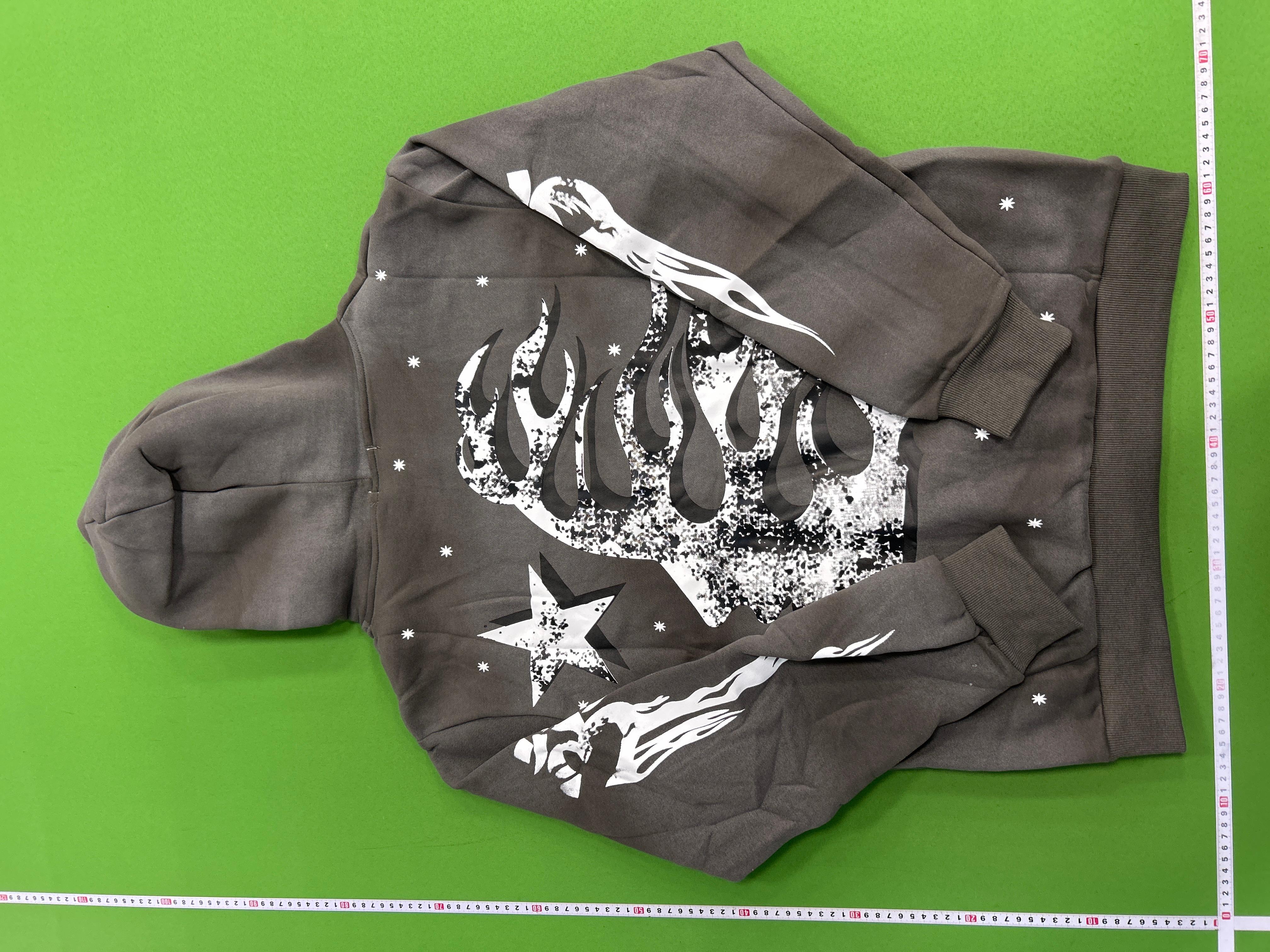 Foto QC 4 de Hellstar Jacket Graphic Washed Grey