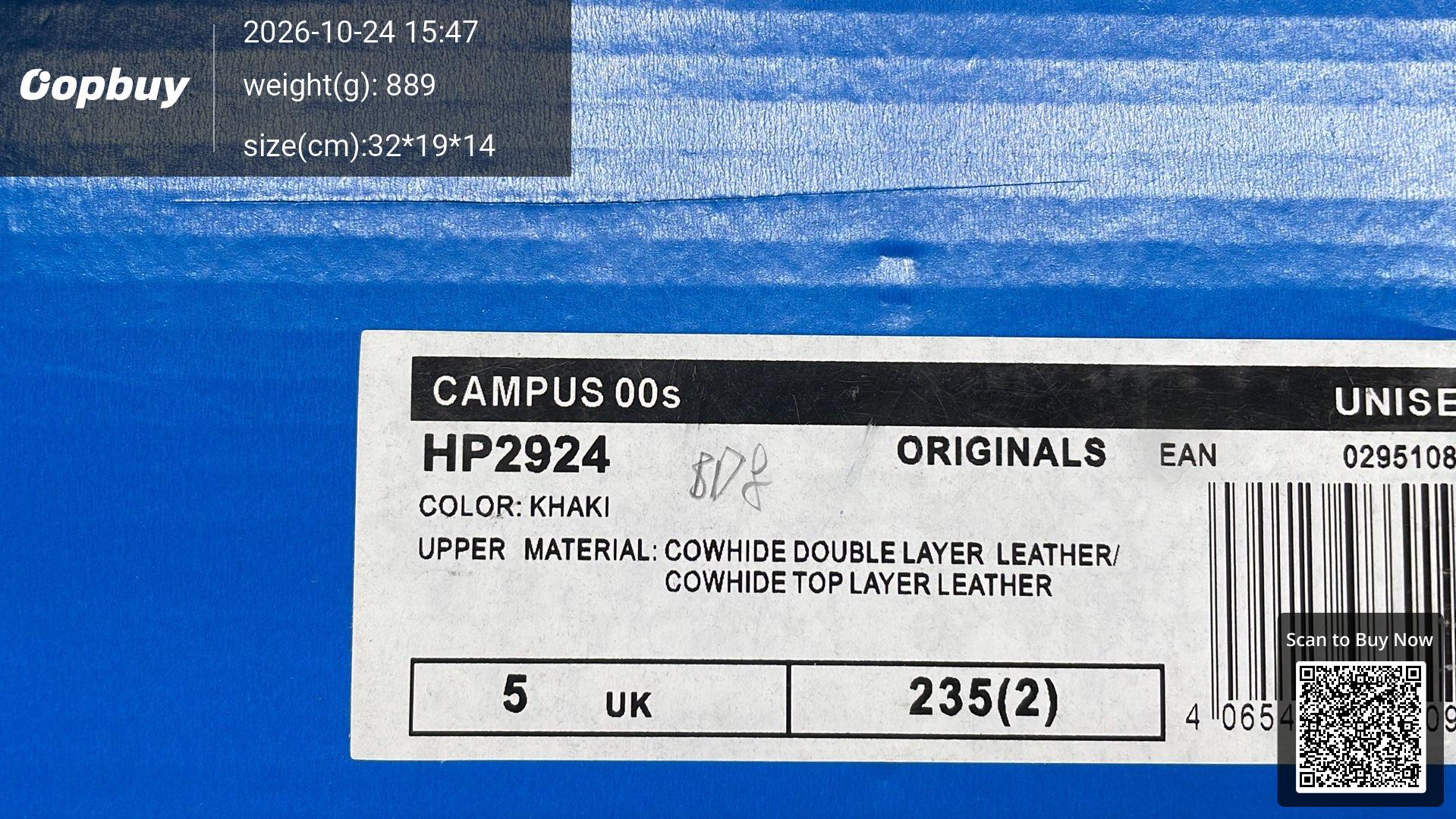 Foto QC 2 de adidas Campus 00s Low Core Black HQ8708