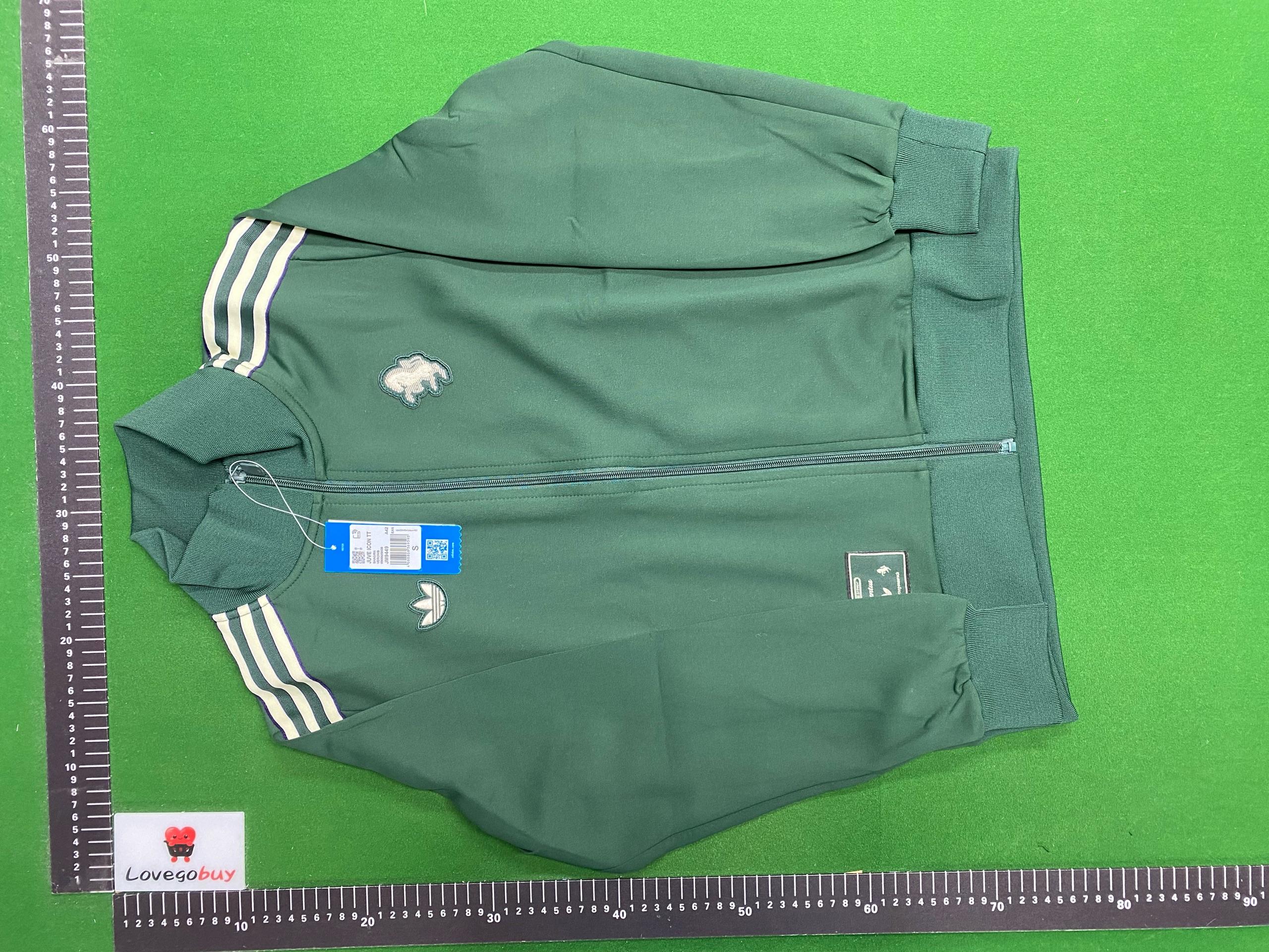 Foto QC 2 de adidas Manchester United Retro Frog Button Track Jacket Green