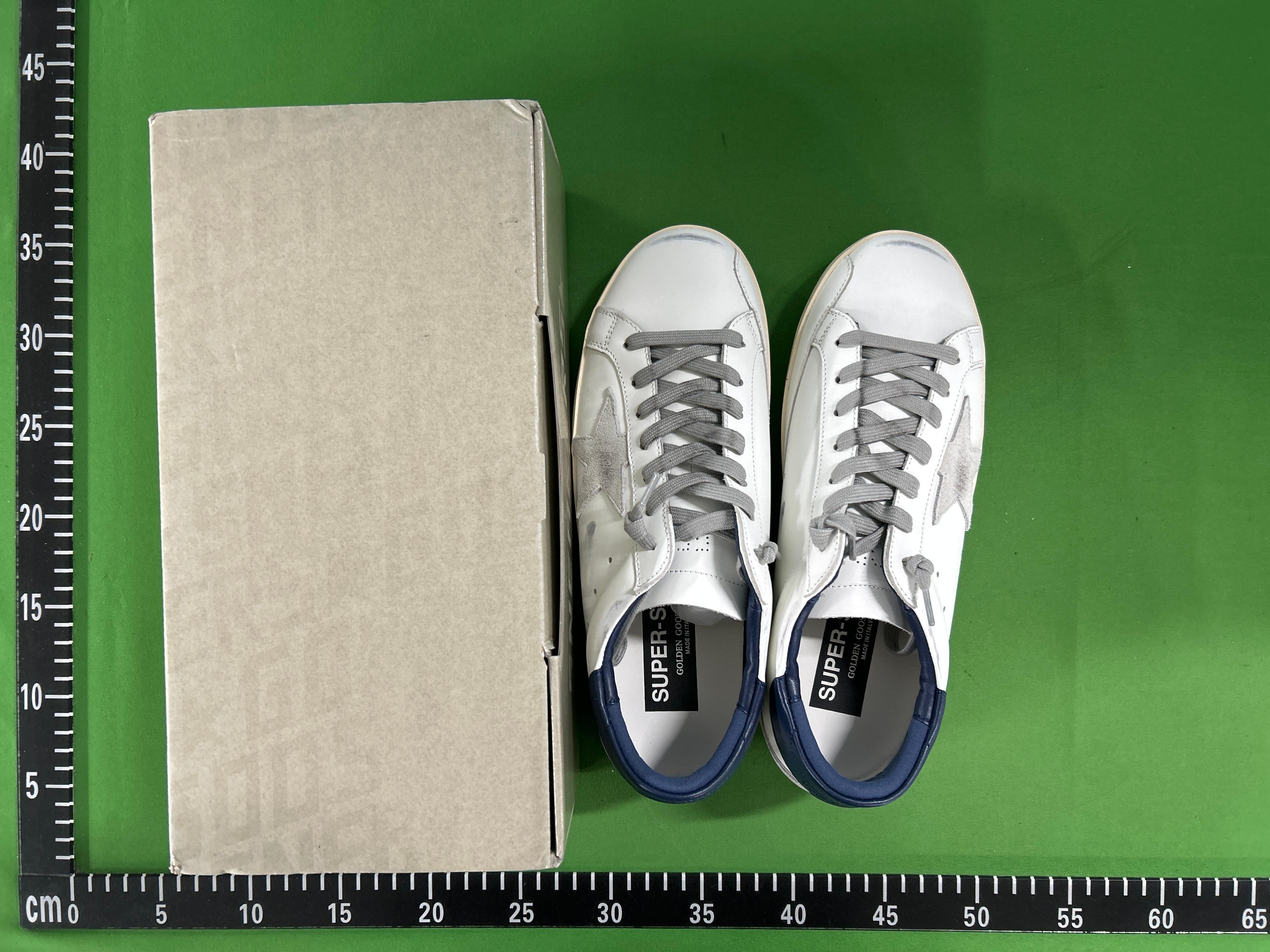 Foto QC 2 de Golden Goose Super-Star Leather Suede Low-Top Sneakers Triple Black
