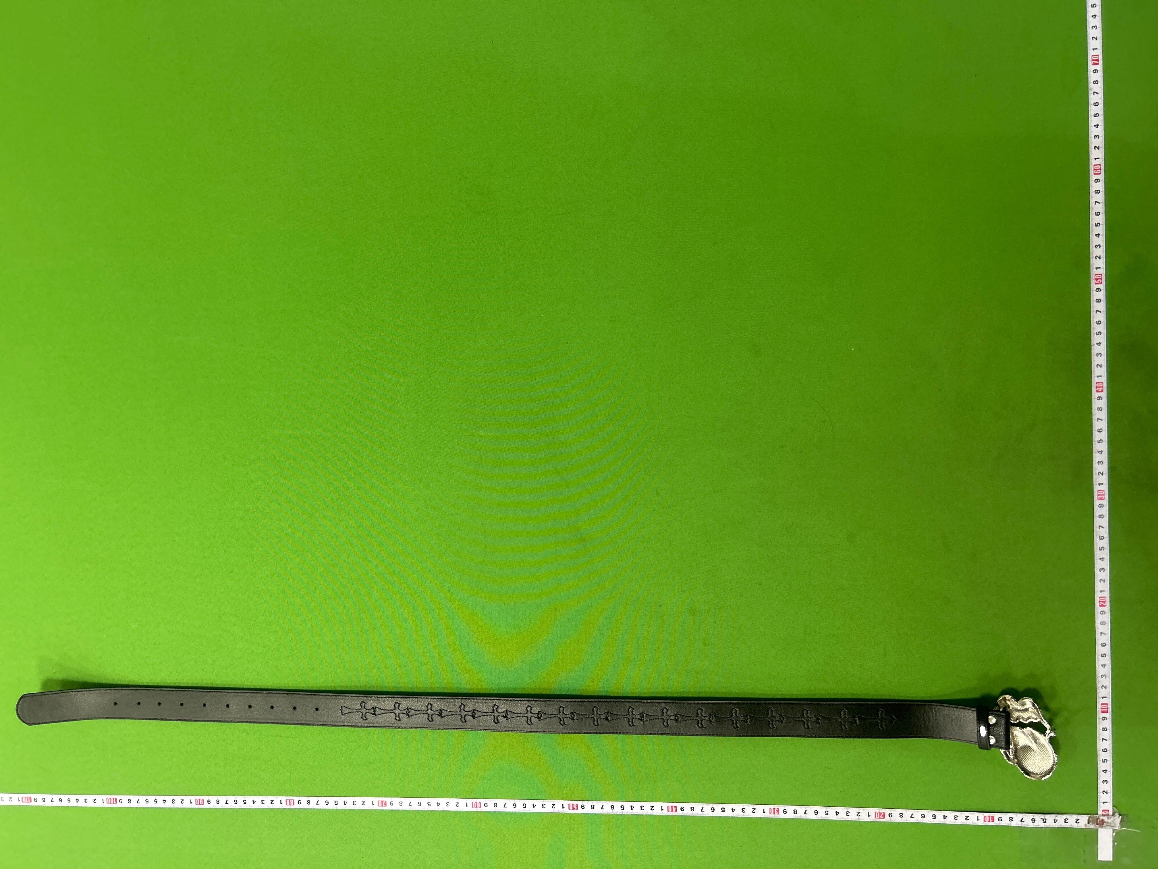 Foto QC 2 de Chrome Hearts Cemetery Cross Belt Black