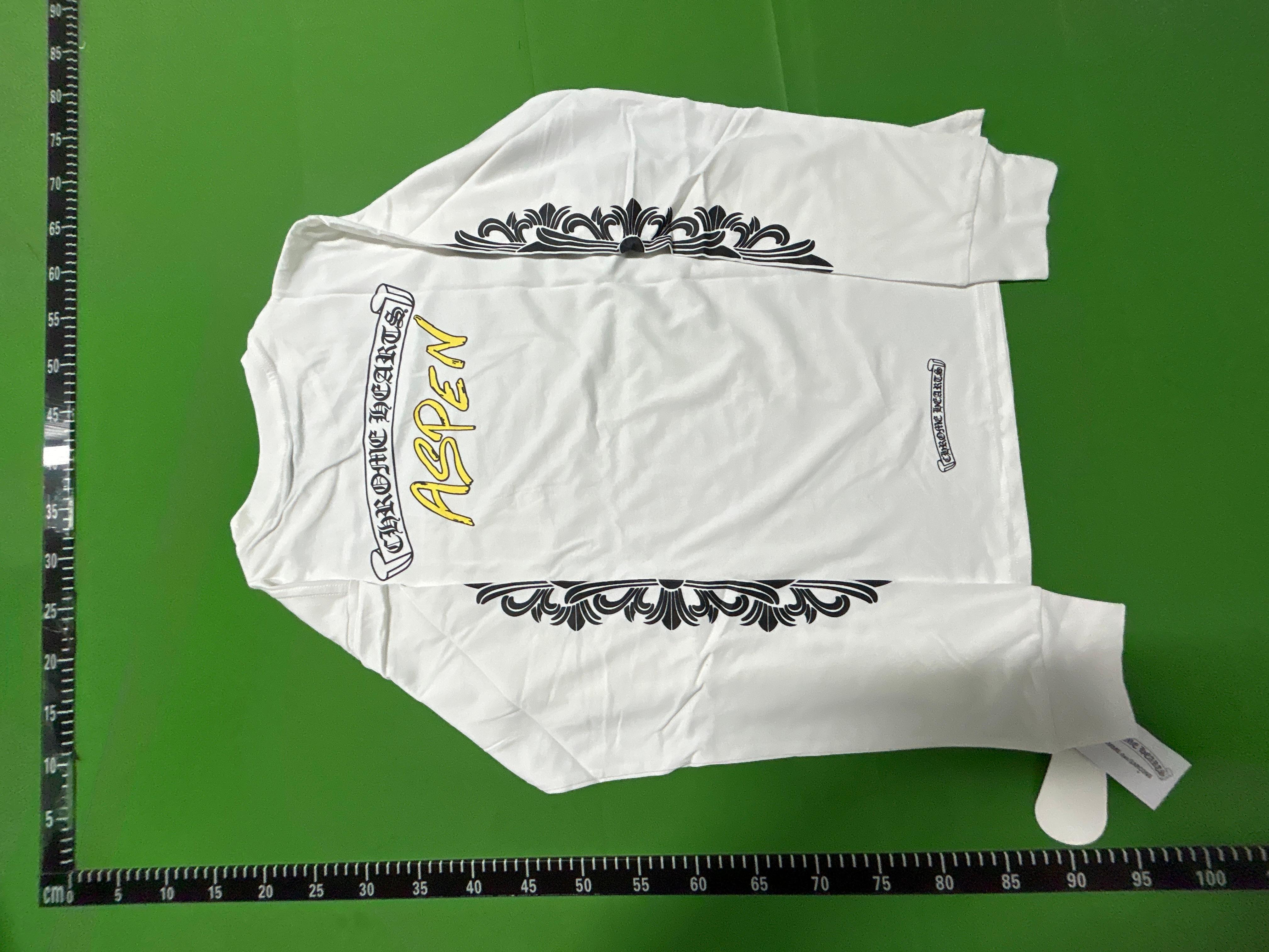 Foto QC 4 de Chrome Hearts Las Vegas Horseshoe Crewneck Sweater White