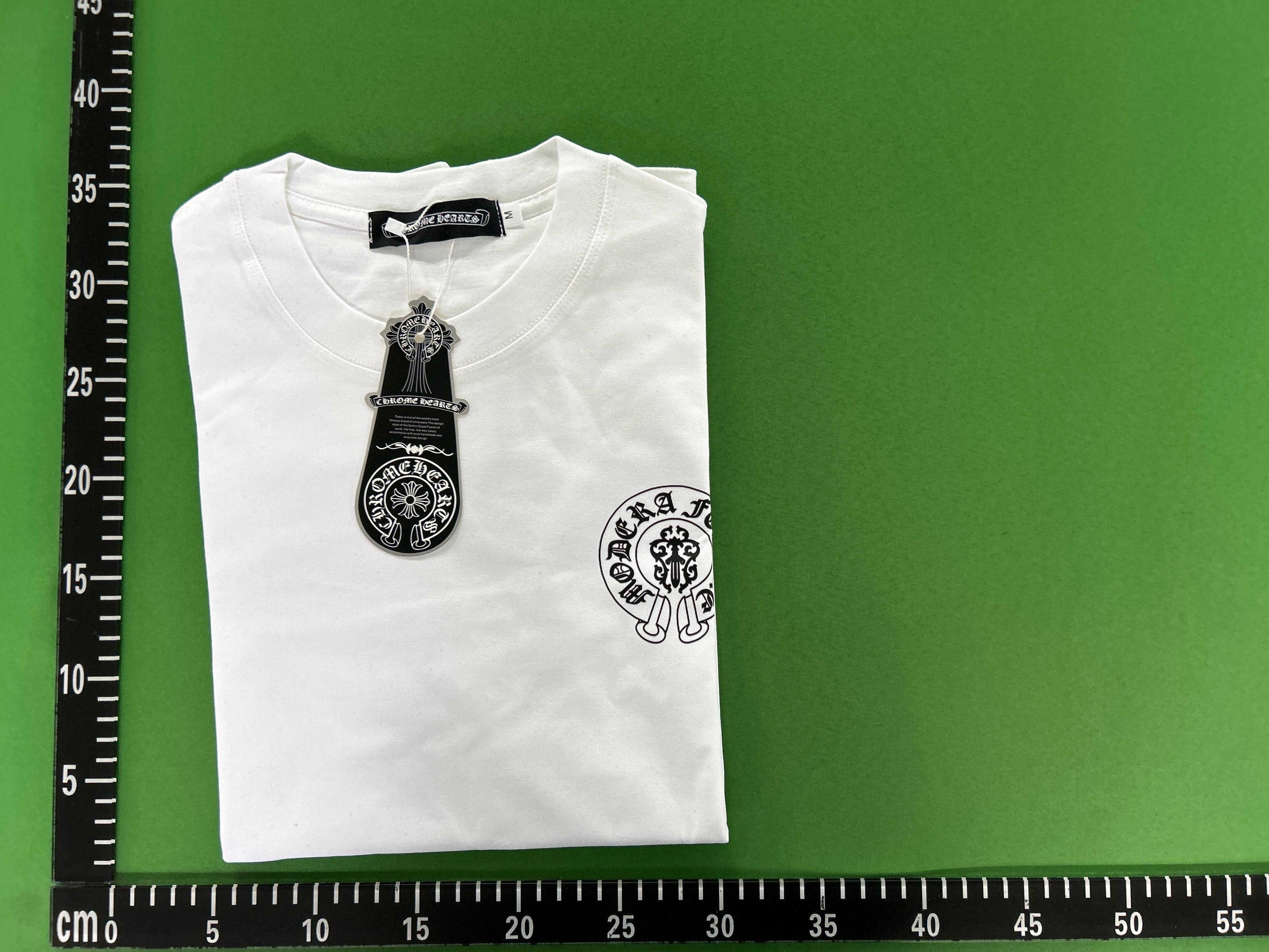 Foto QC 1 de Chrome Hearts T-shirt American Flag White