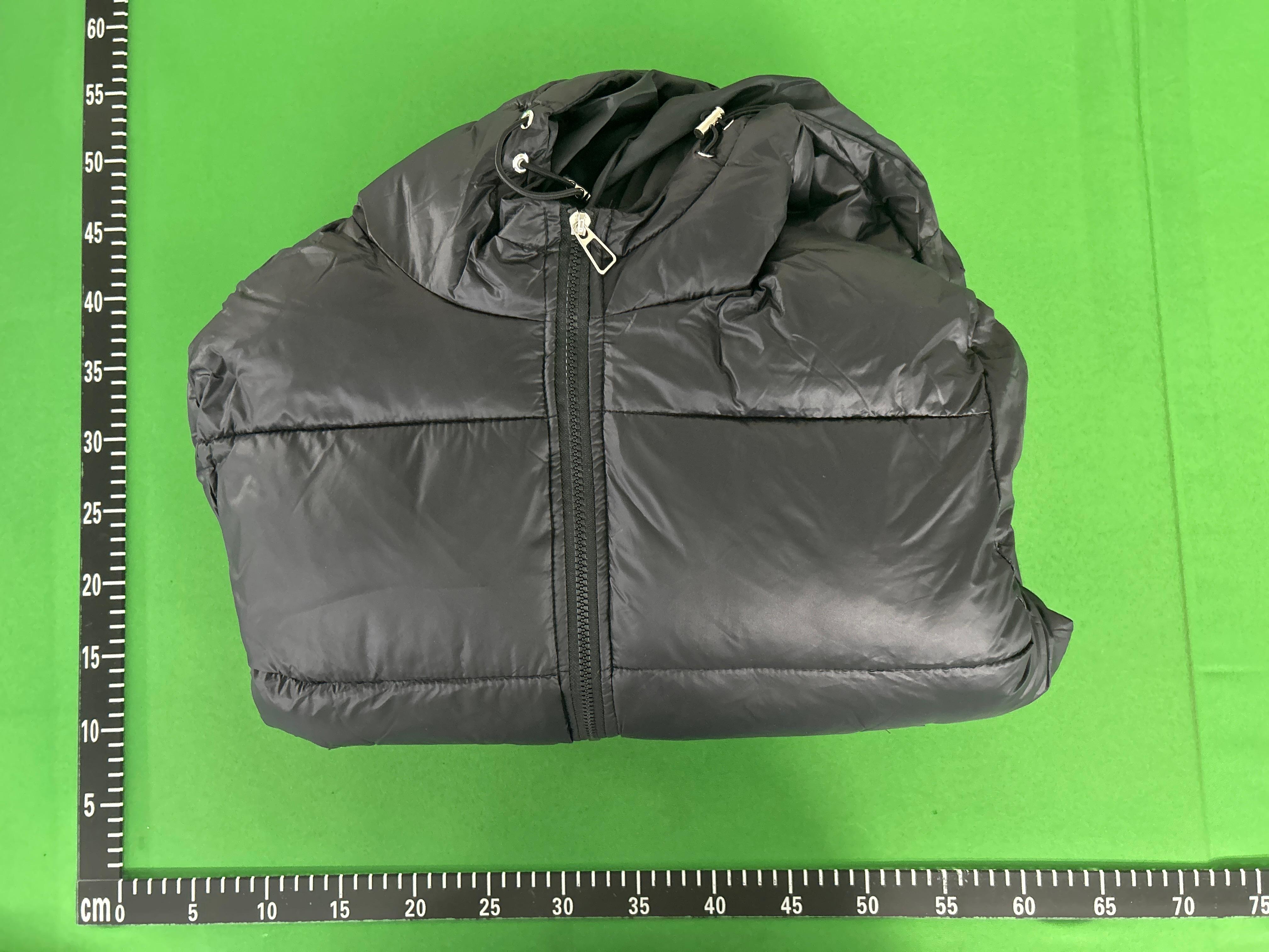 Foto QC 1 de Other Shiny Hooded Puffer Jacket Dark Green