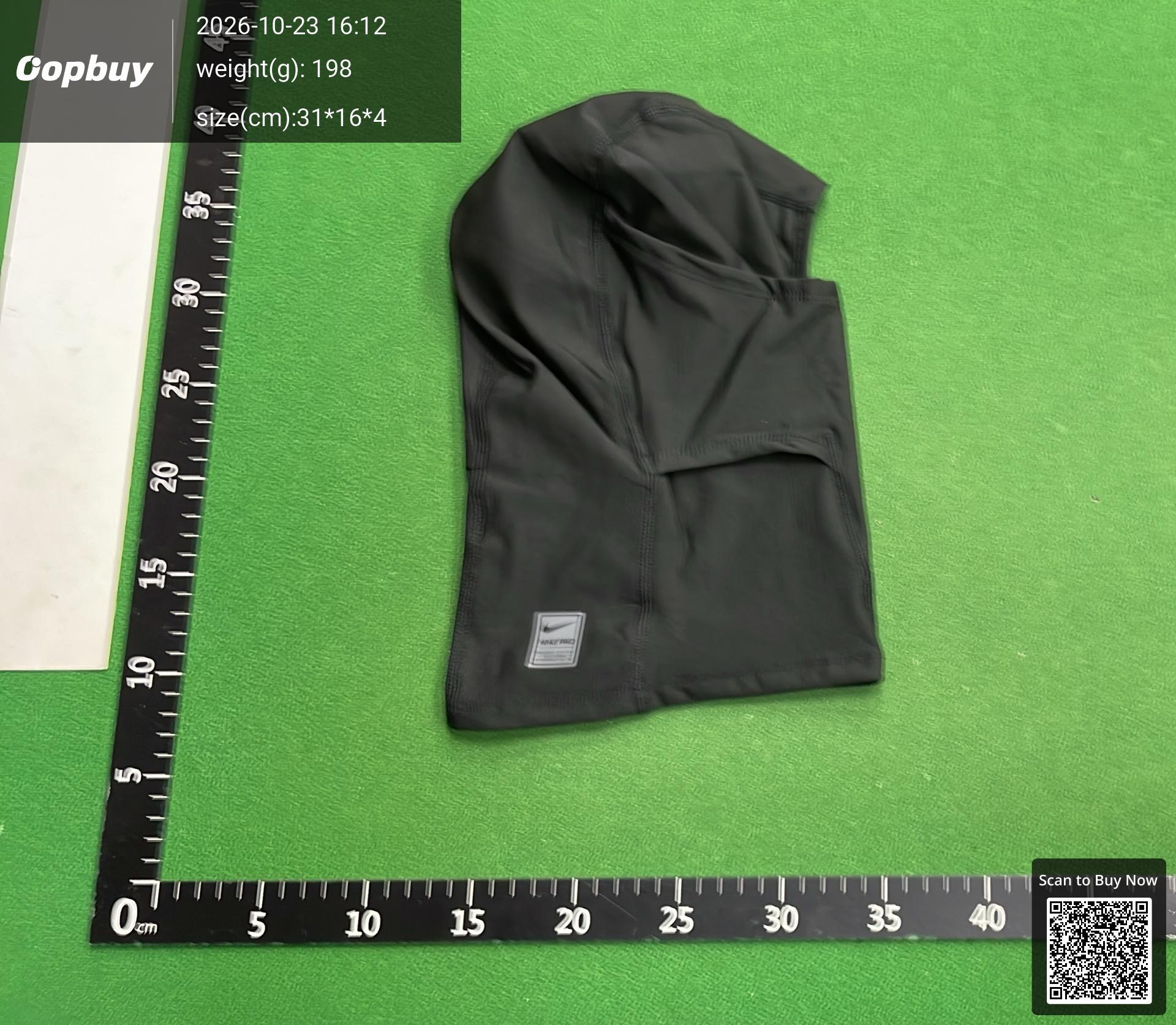Foto QC 6 de Nike Pro Hood Black/White
