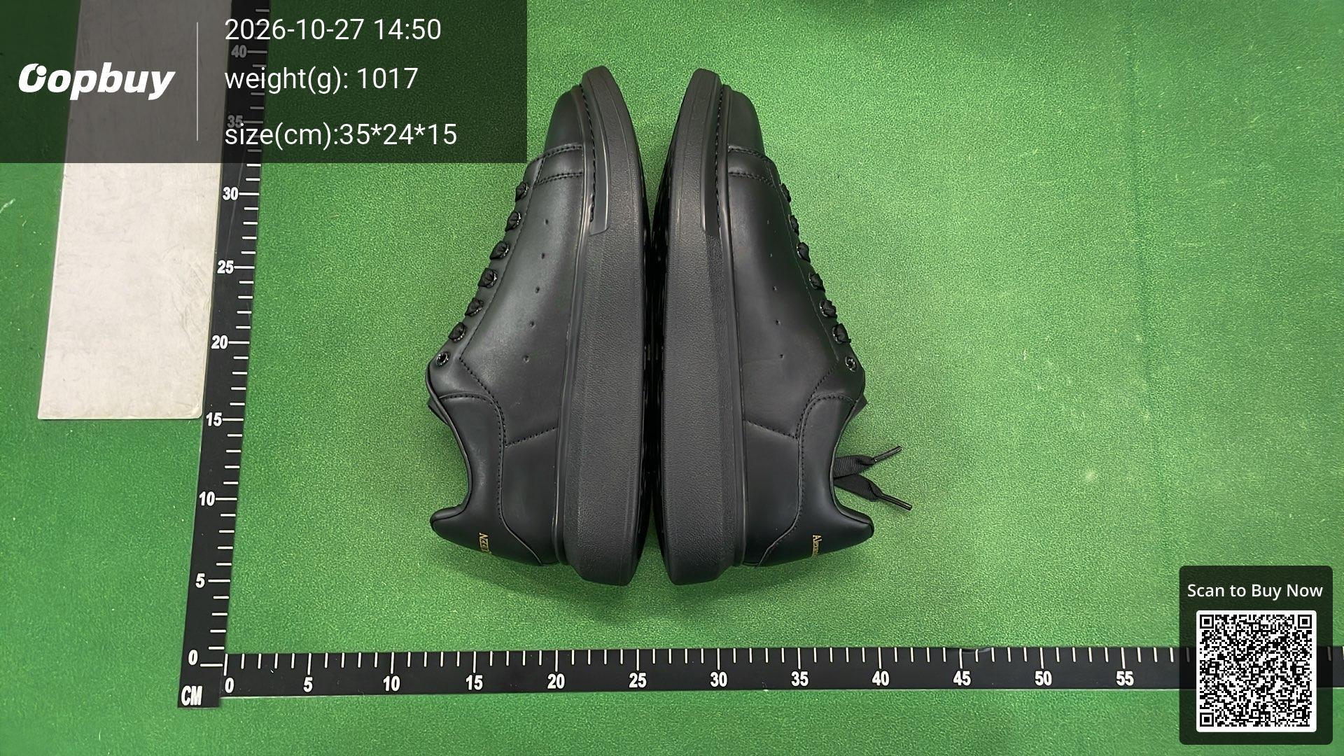 Foto QC 5 de Alexander McQueen Oversized Sneaker White Black