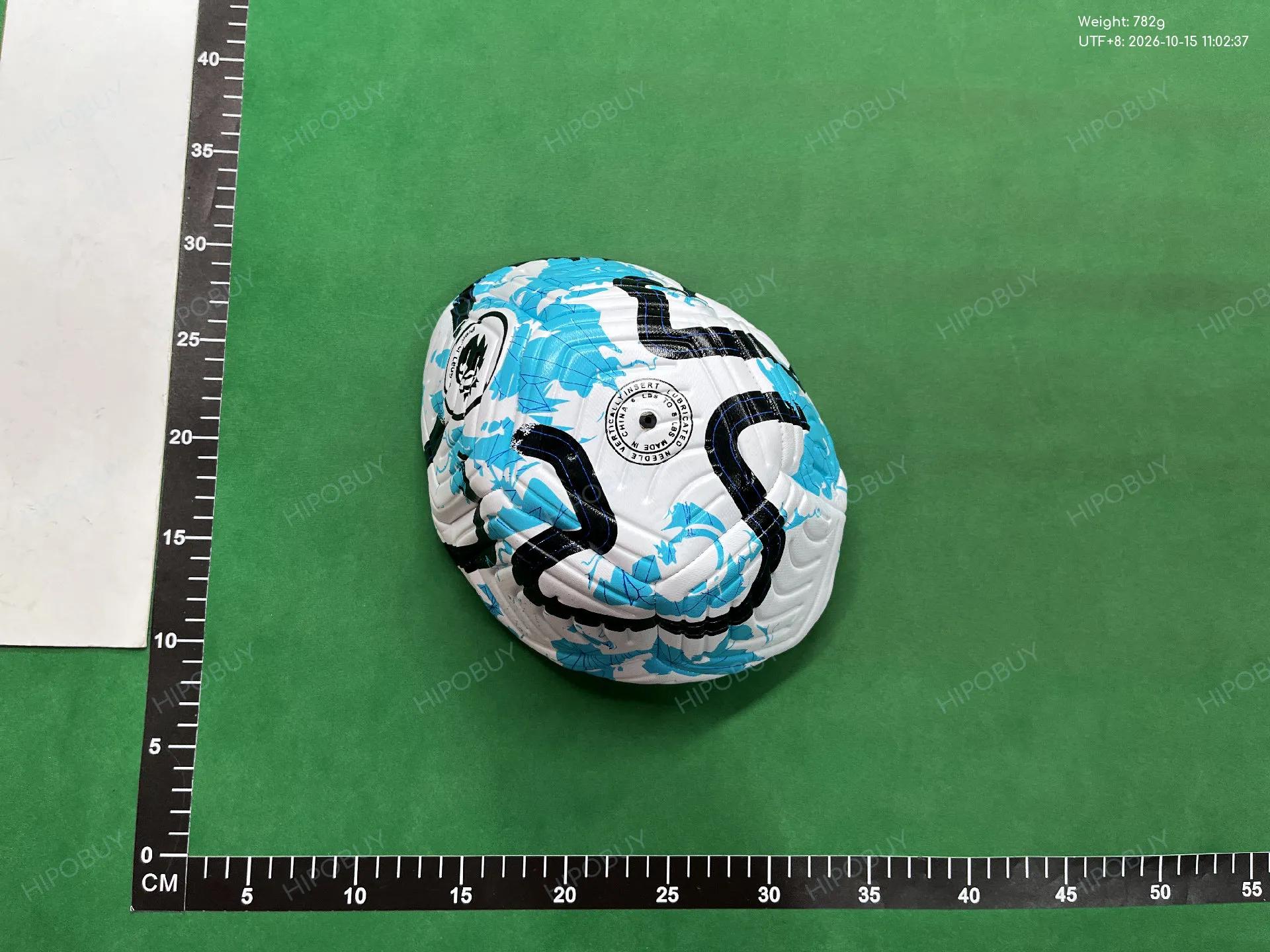 Foto QC 1 de Generic Star Pattern Soccer Ball Size 5 White/Blue/Black