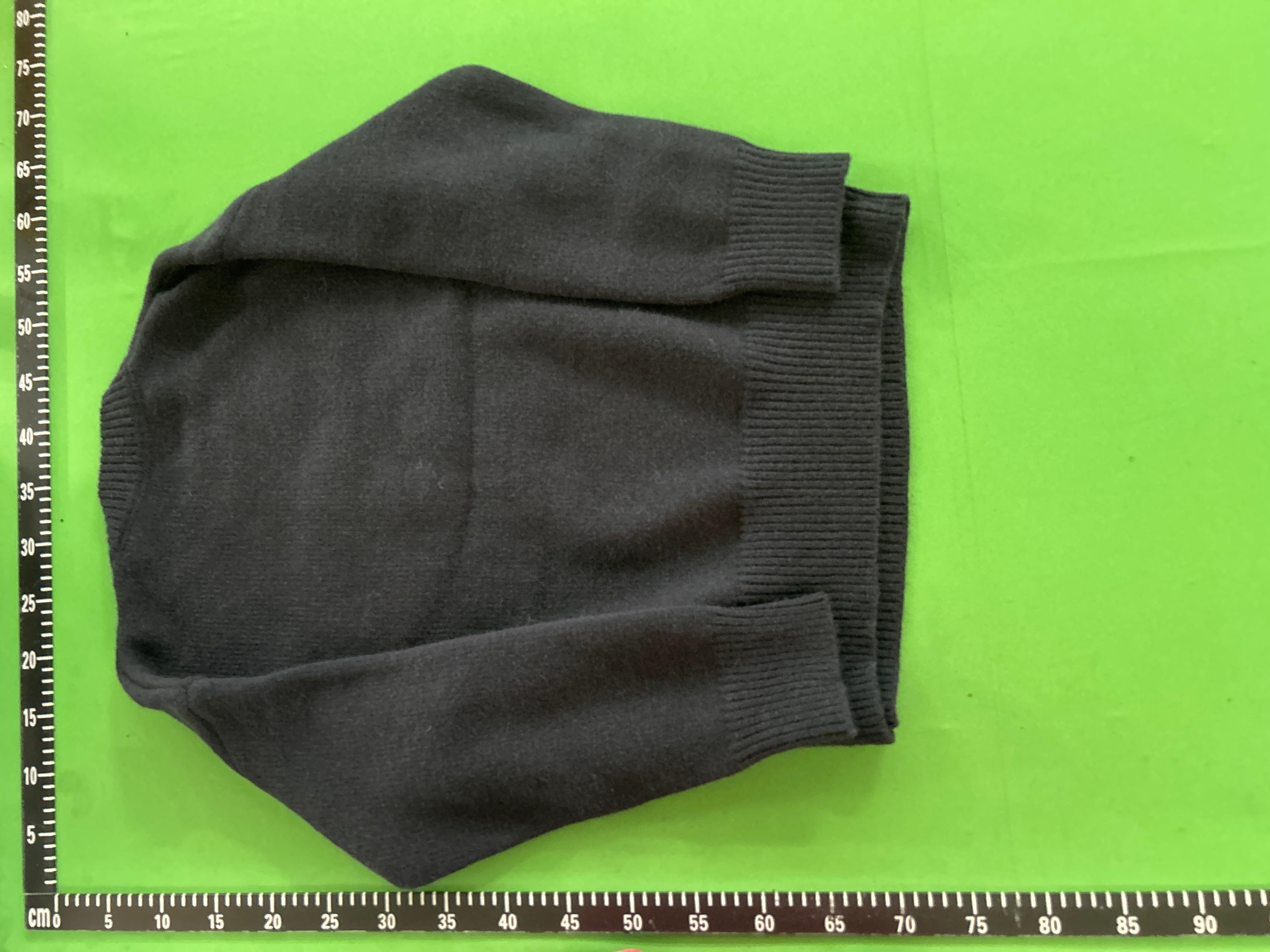 Foto QC 3 de Saint Laurent Signature Mohair Crewneck Sweater Black