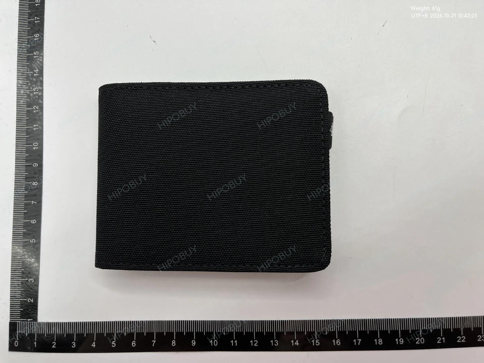 Foto QC 2 de Stussy Stock Wallet Canvas Black