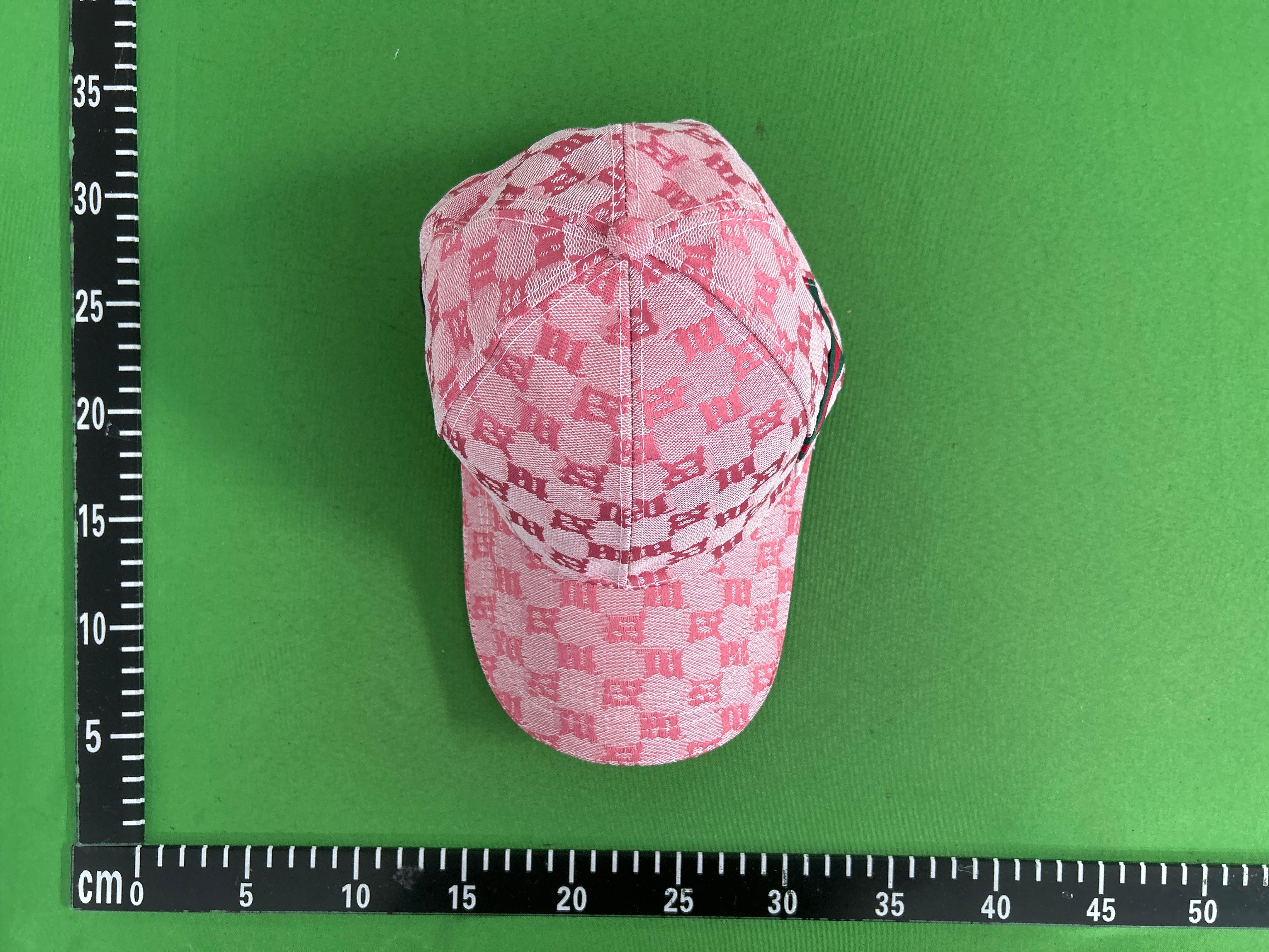Foto QC 1 de Gucci Original GG Canvas Baseball Hat with Web Beige/Brown