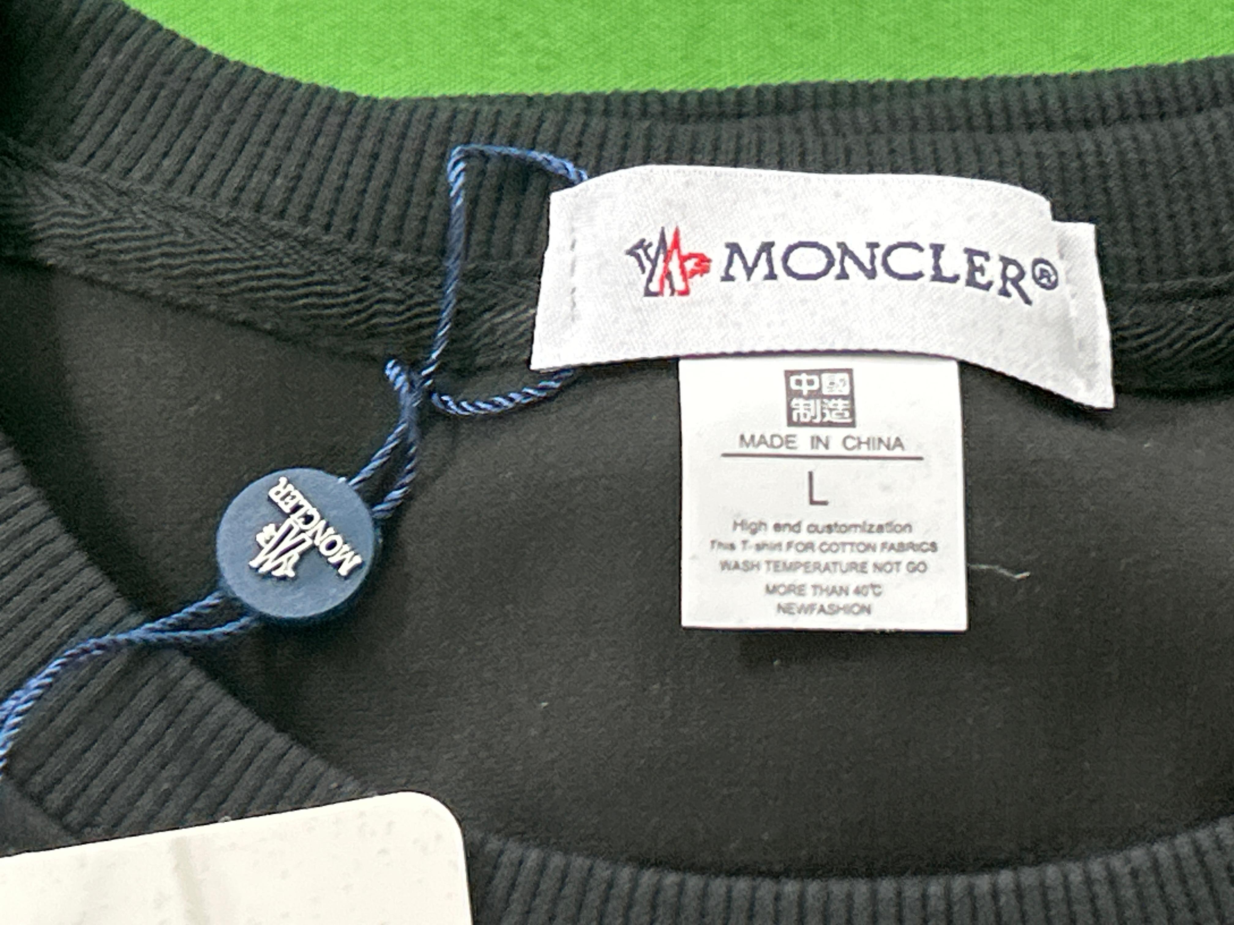 Foto QC 6 de Moncler Crewneck Sweater Black