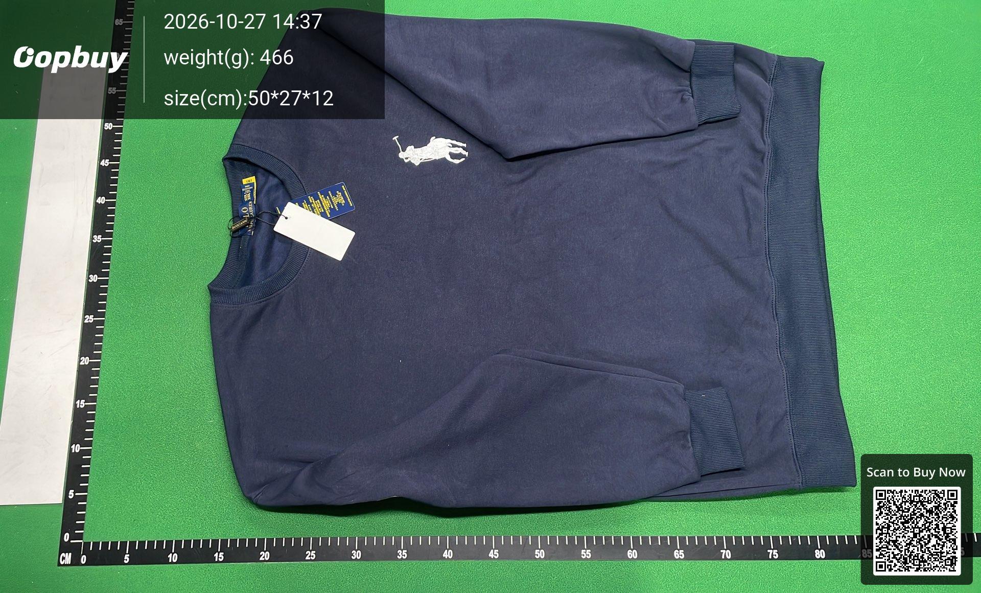 Foto QC 2 de Polo Ralph Lauren Sweatshirt Pony Embroidery Navy Blue