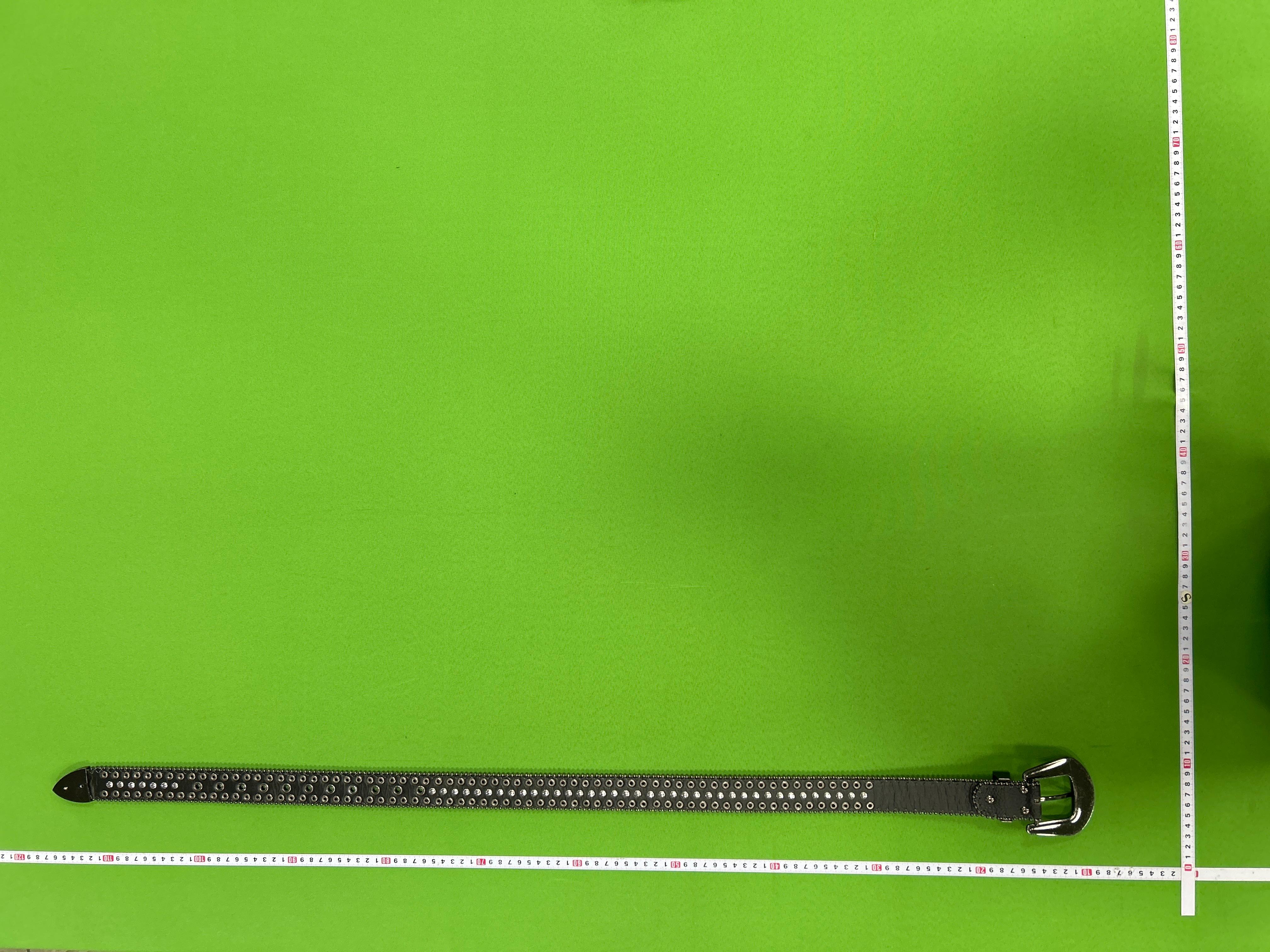 Foto QC 2 de Bb Simon Rhinestone Belt Silver