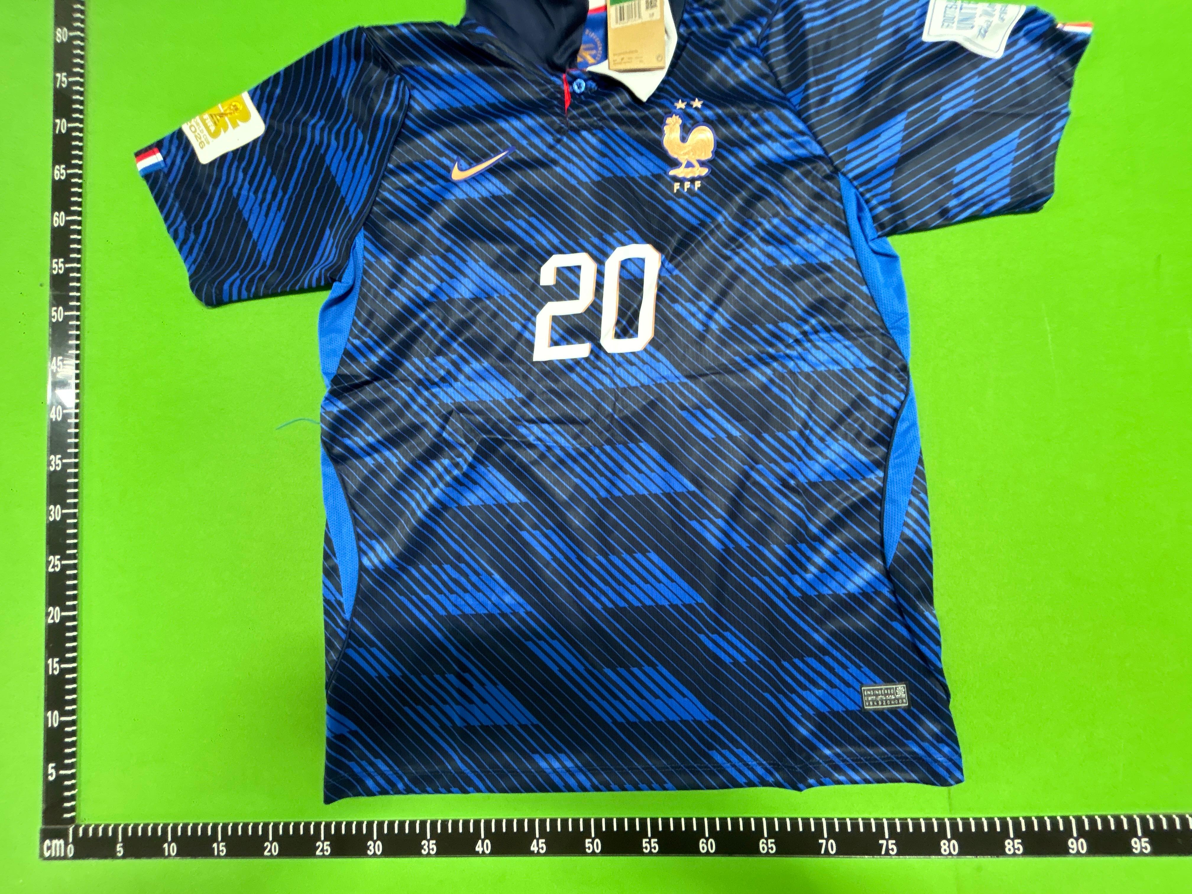 Foto QC 8 de Nike x France National Team 2026 Home Akliouche 25 Jersey Blue