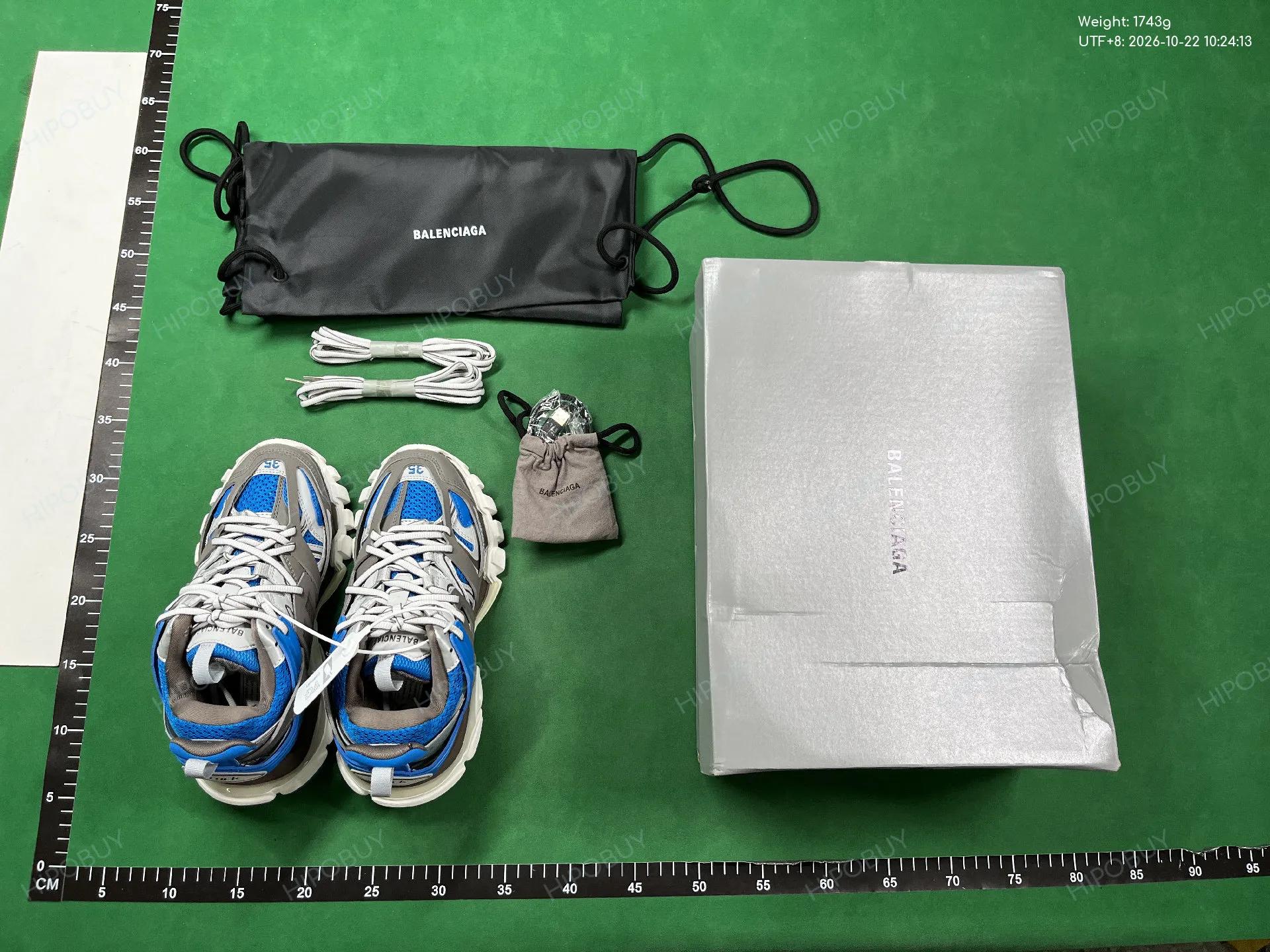 Foto QC 1 de Balenciaga Track LED Sneakers White Grey