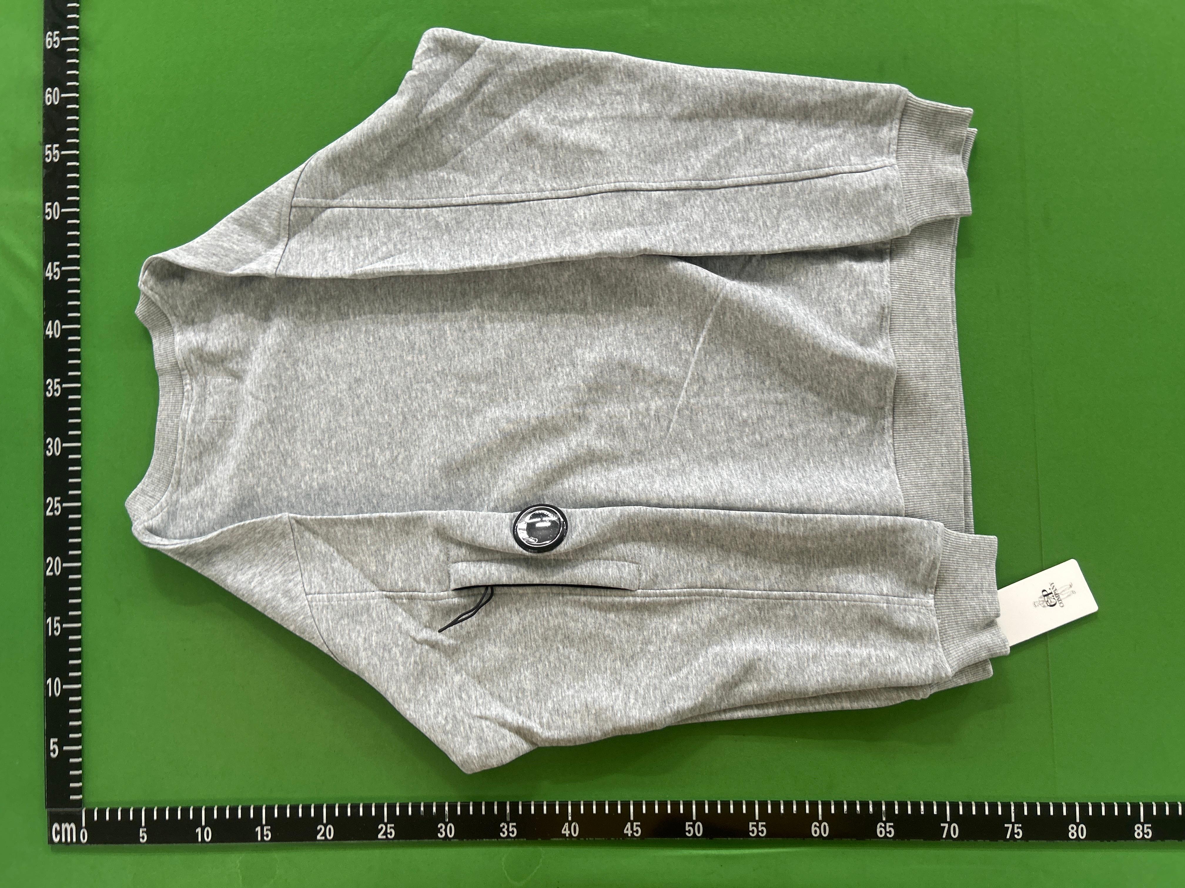 Foto QC 5 de CP Company Light Fleece Crewneck Sweater Lens Detail Starlight Blue