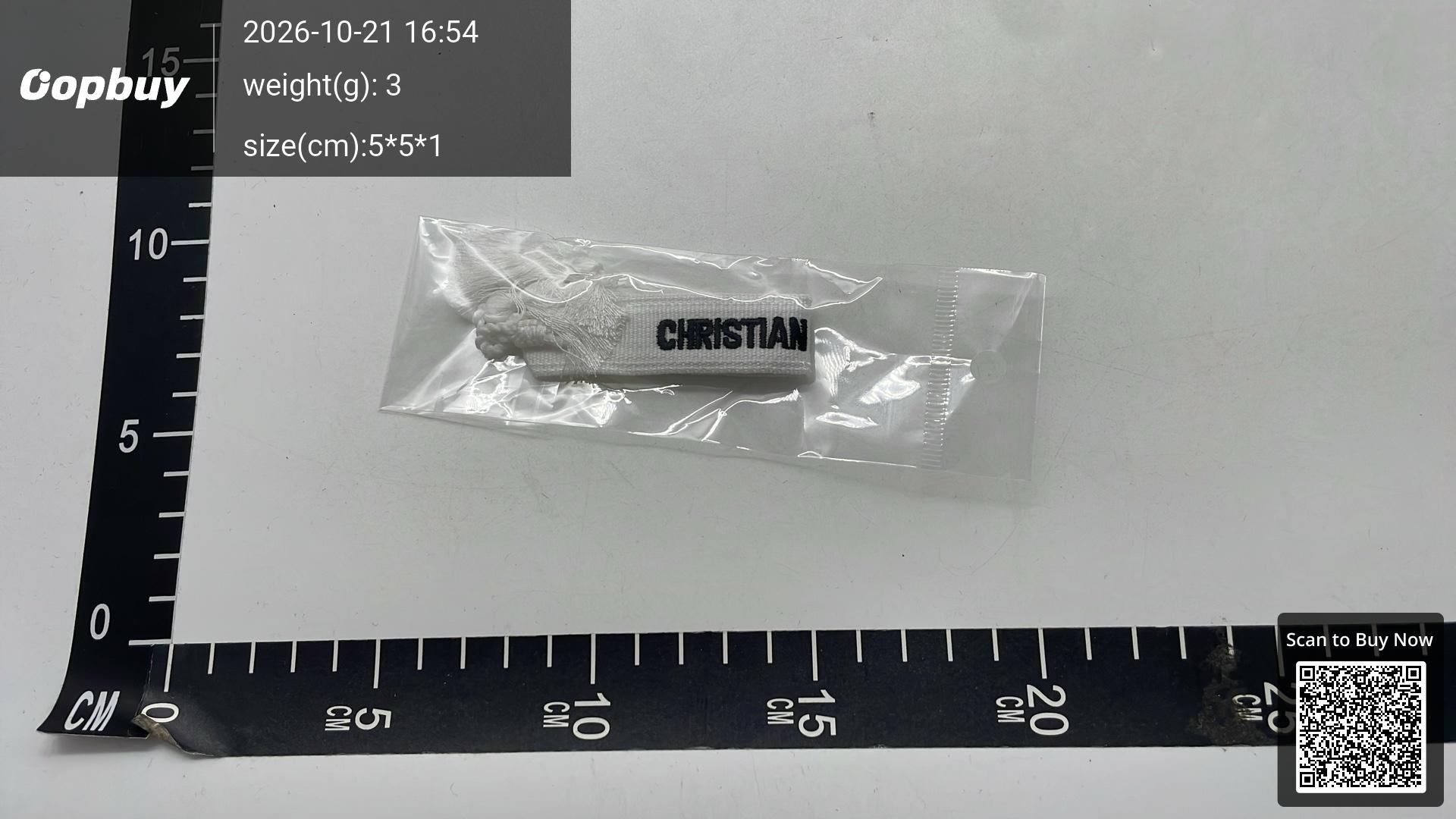 Foto QC 8 de Dior J'Adior Bracelet Woven Cotton Black White