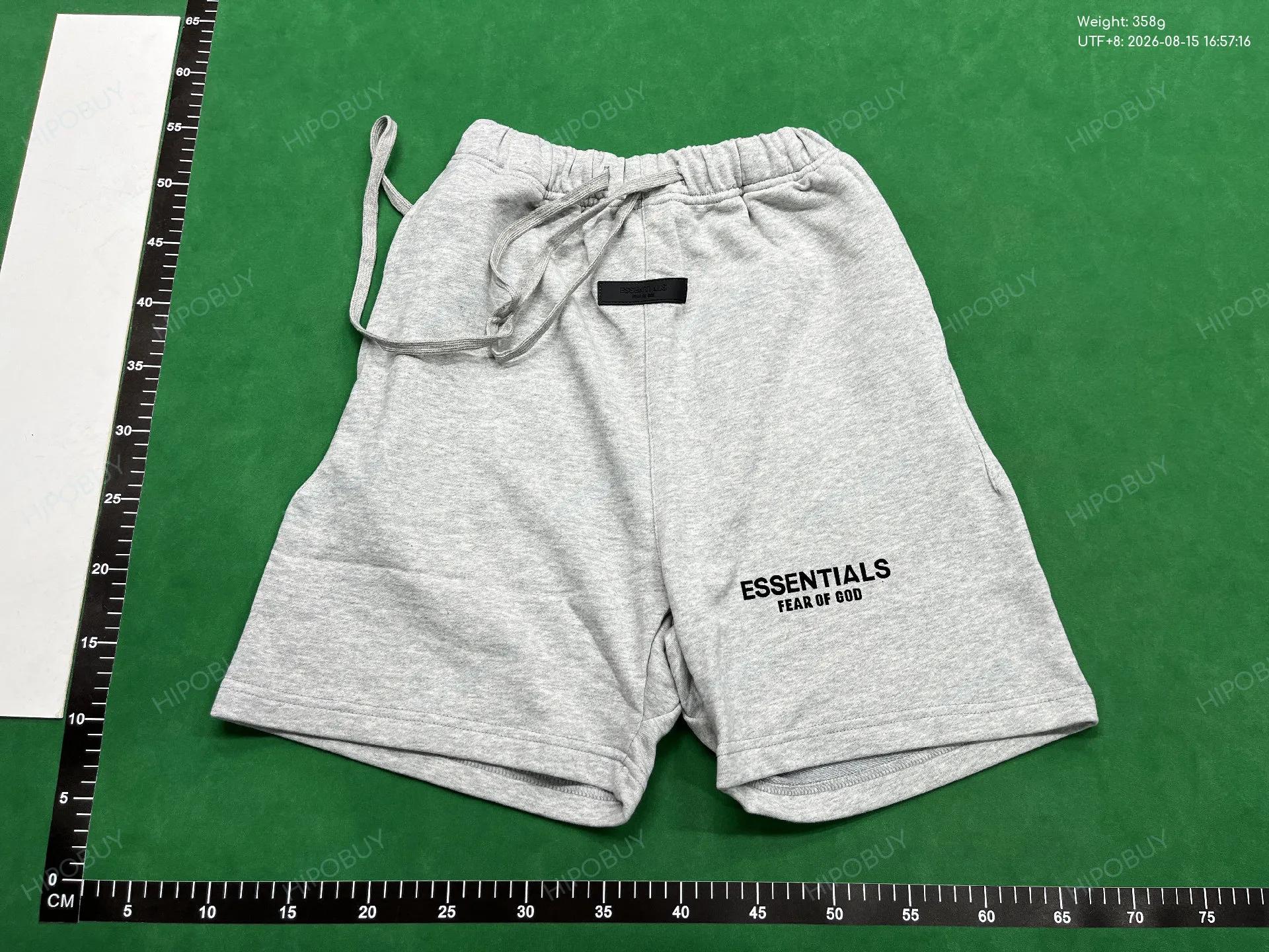 Foto QC 6 de Fear of God Essentials Sweat Shorts Grey