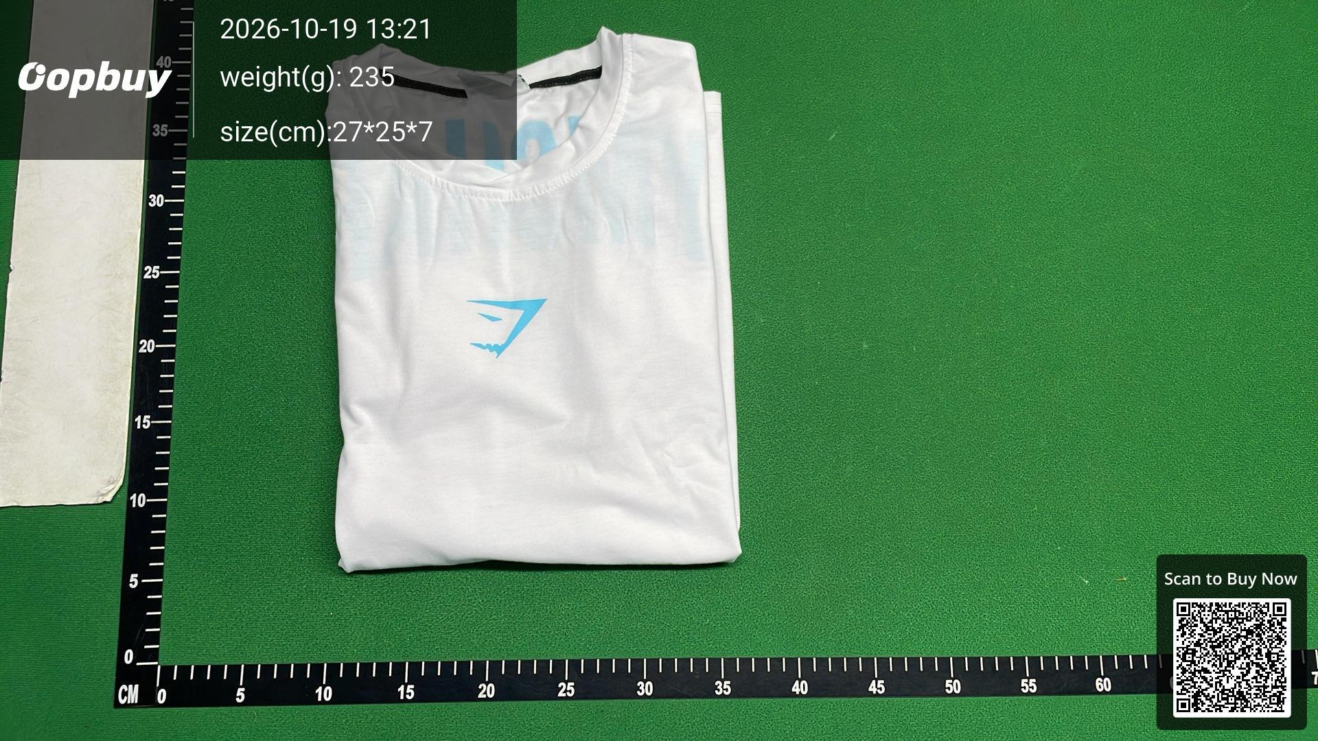 Foto QC 8 de Gymshark T-shirt Arch Logo Red