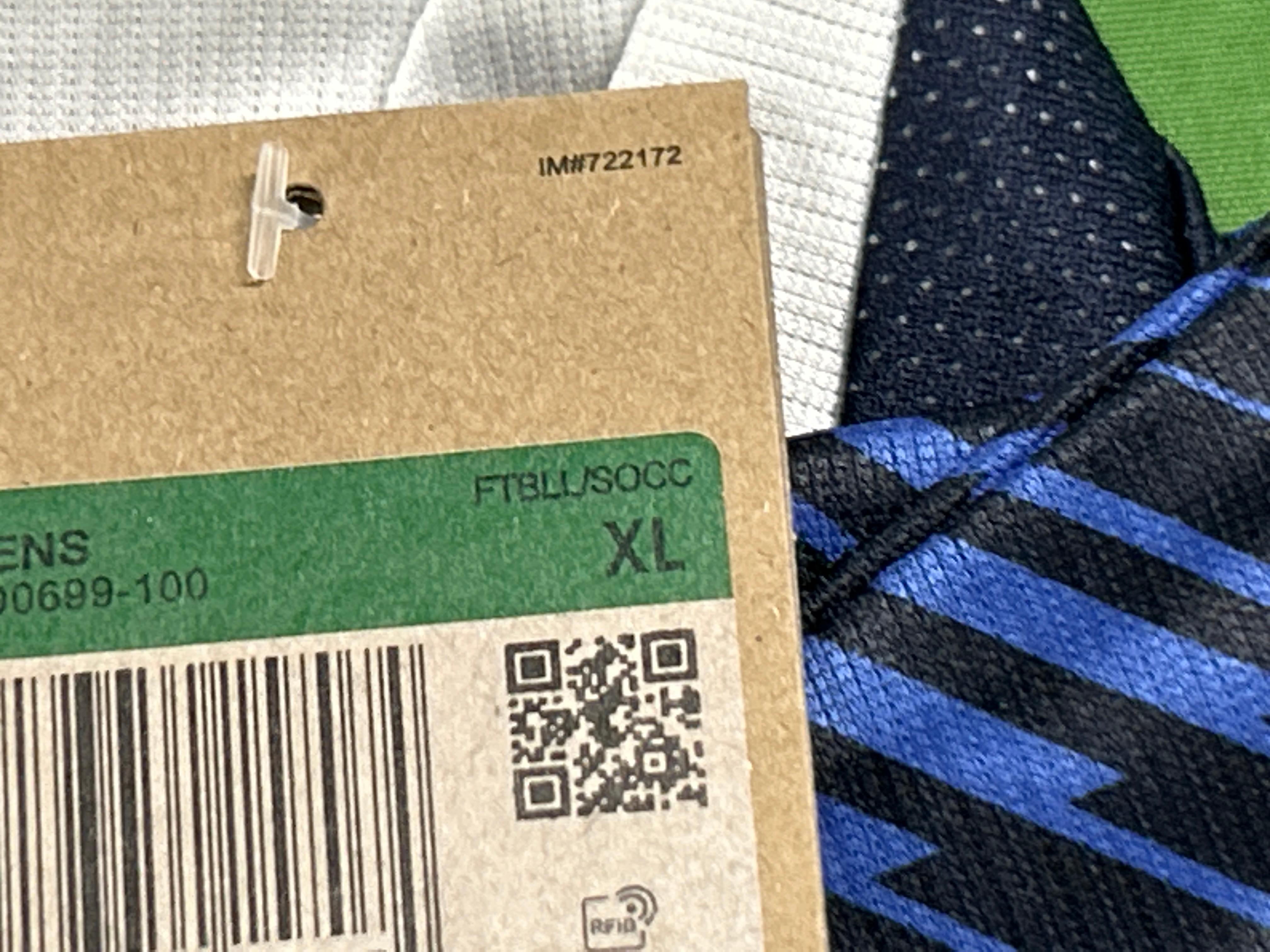 Foto QC 6 de Nike x France National Team 2026 Home Akliouche 25 Jersey Blue