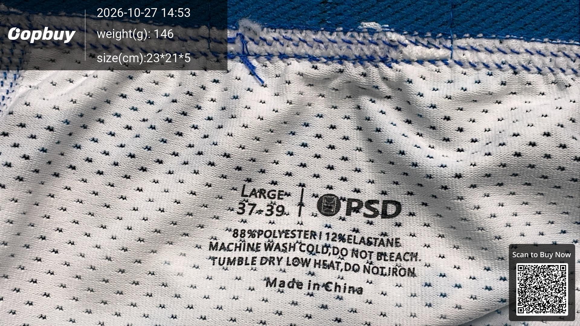 Foto QC 1 de PSD Underwear Boxer Briefs Money Print