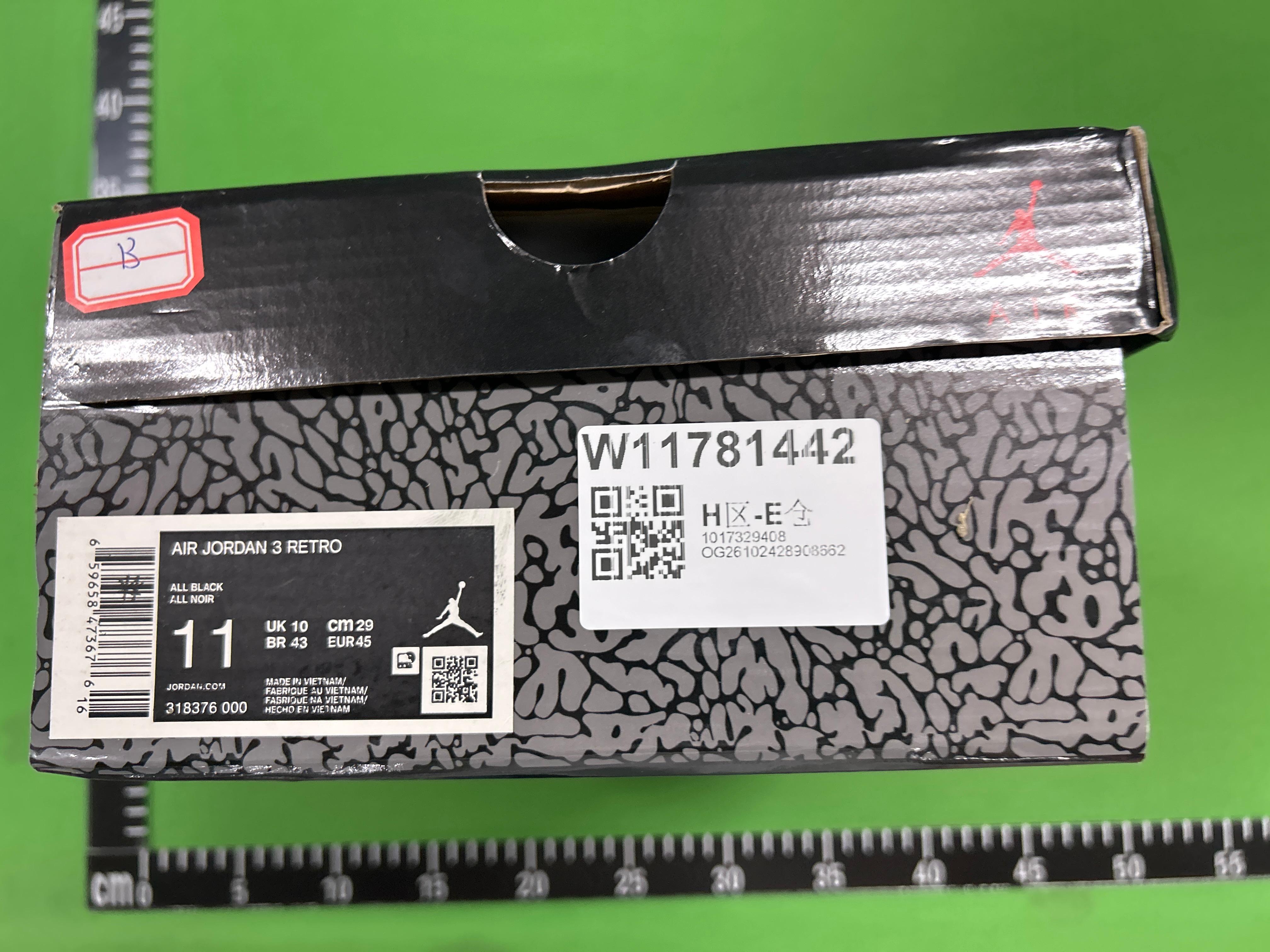 Foto QC 1 de Jordan 3 Retro Black Cat 136064-002