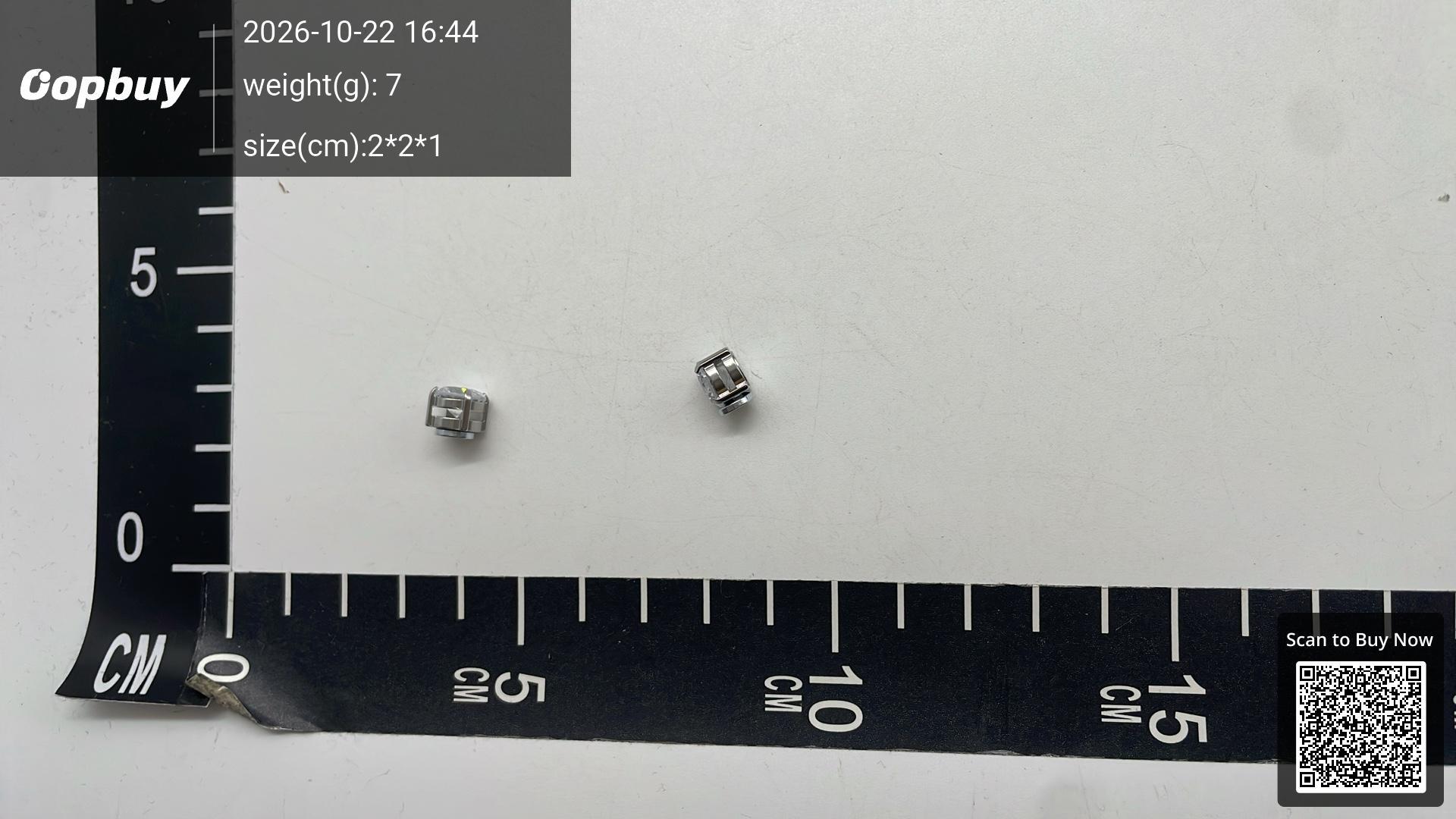 Foto QC 5 de Other Magnetic Earrings Metal Zircon Silver