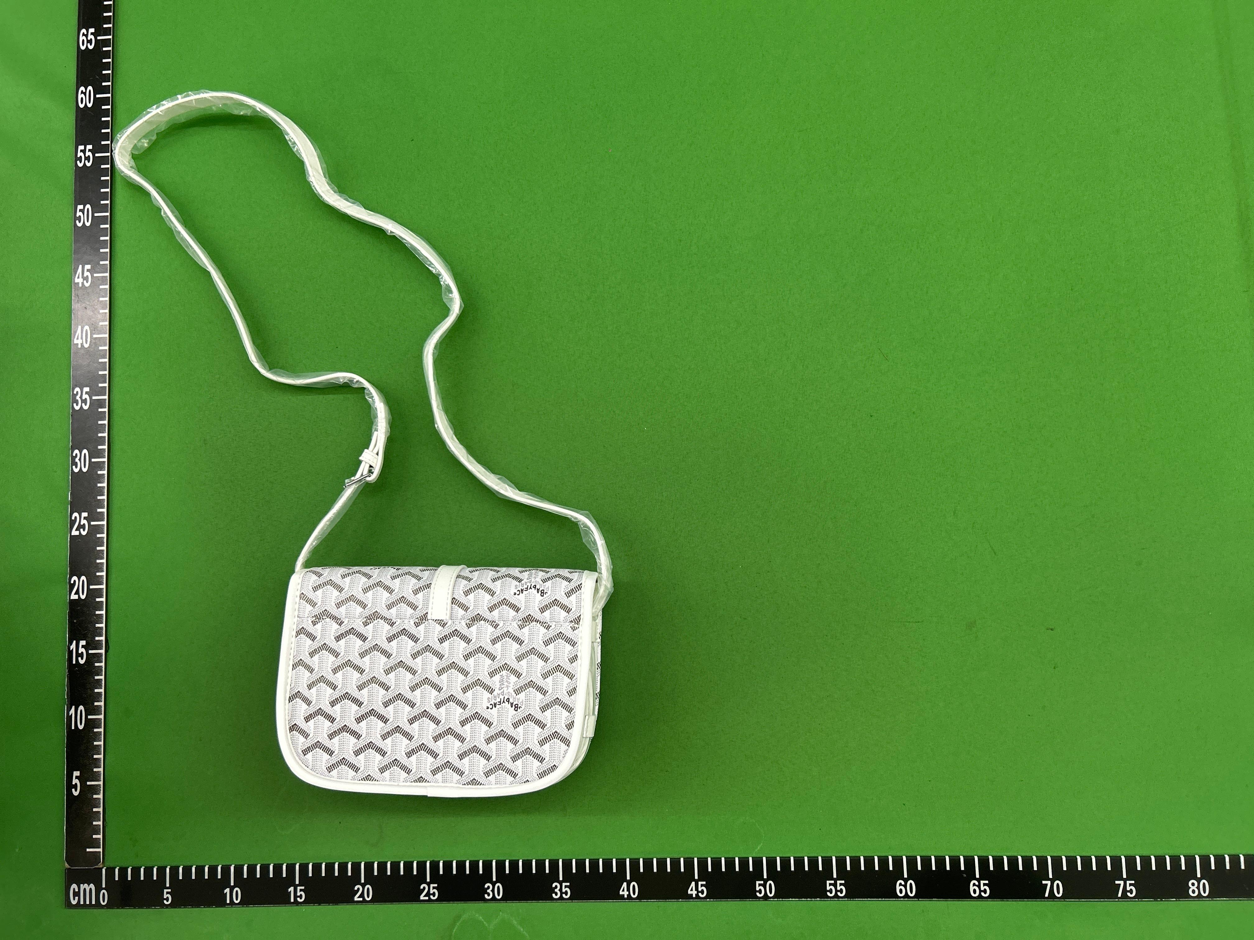 Foto QC 8 de Goyard Belvedere PM Grey Goyardine Canvas