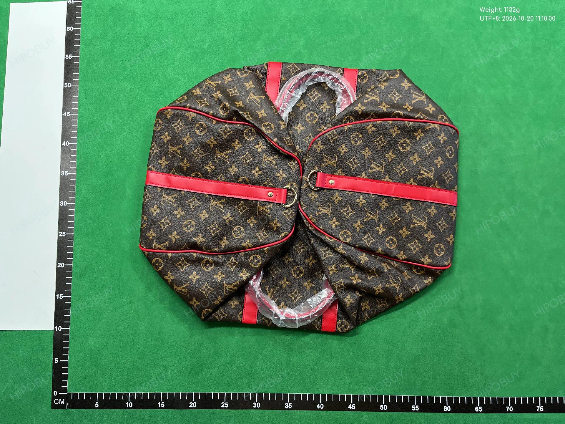 Foto QC 7 de Louis Vuitton Keepall Bandouliere 50 Monogram Washed Denim Blue